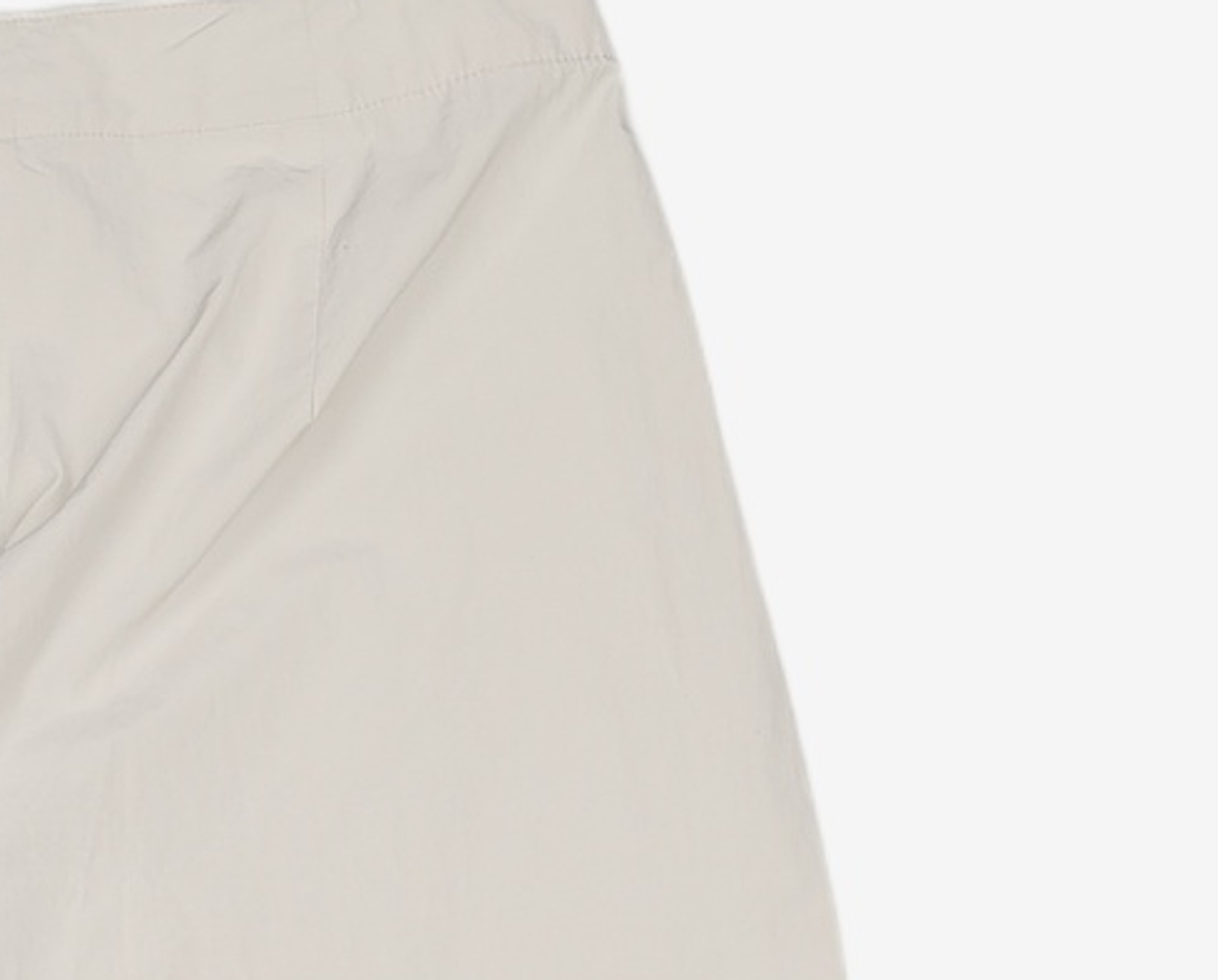 르(LE) skirt layered pants (light gray) S