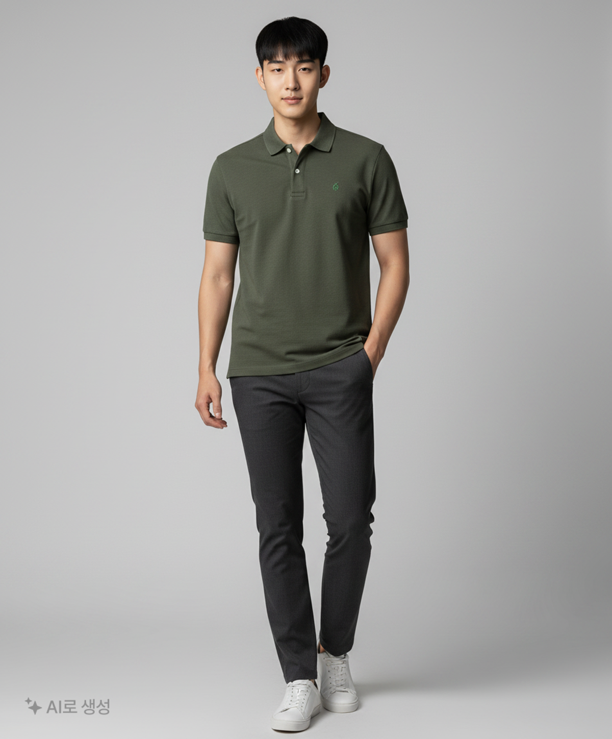빈폴(BEAN POLE) 피케/카라 티셔츠 100