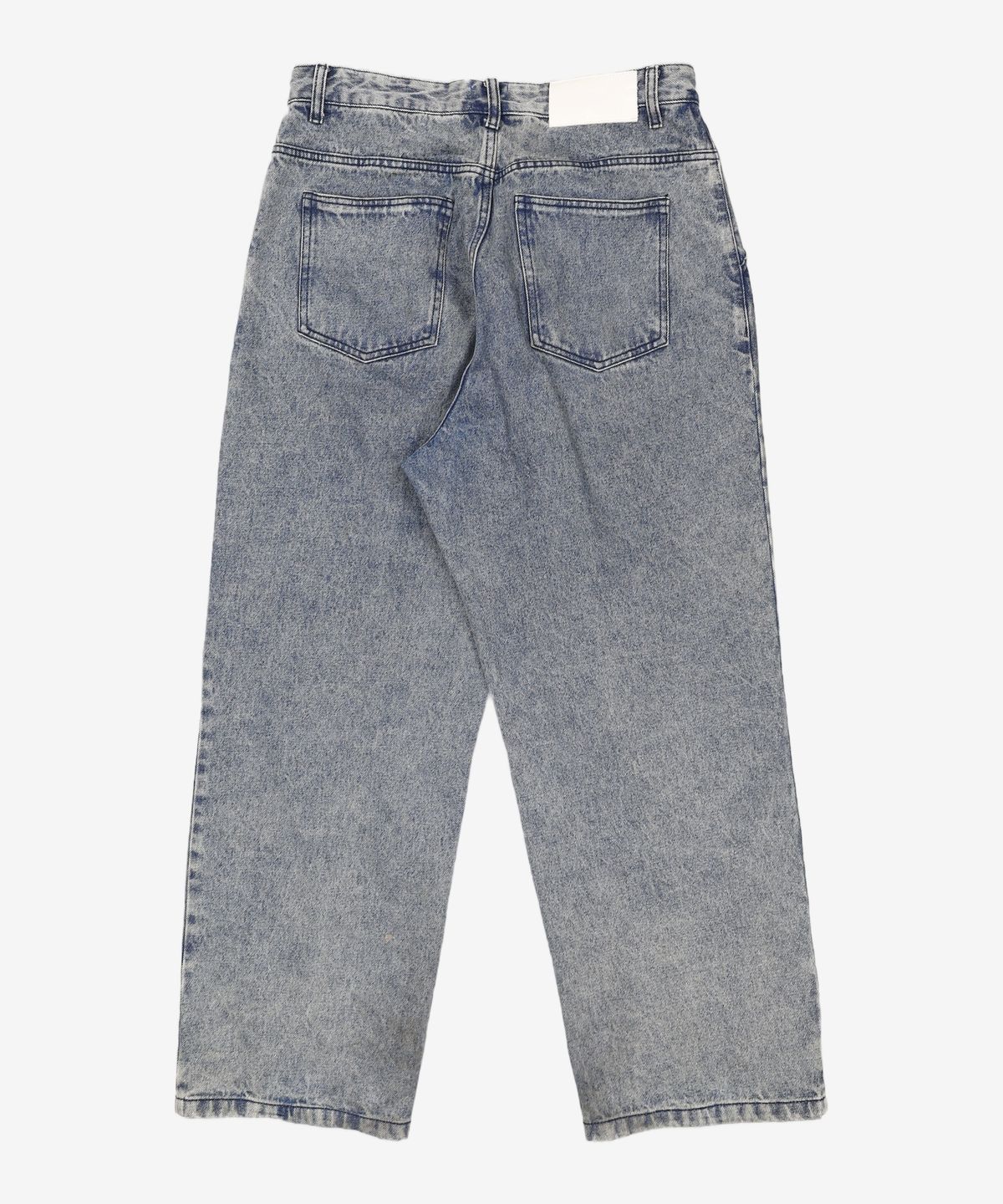 데케트(DECET) [AMC 데님]Dawn 2Pleats Wide Jeans DCPT007Blue 32