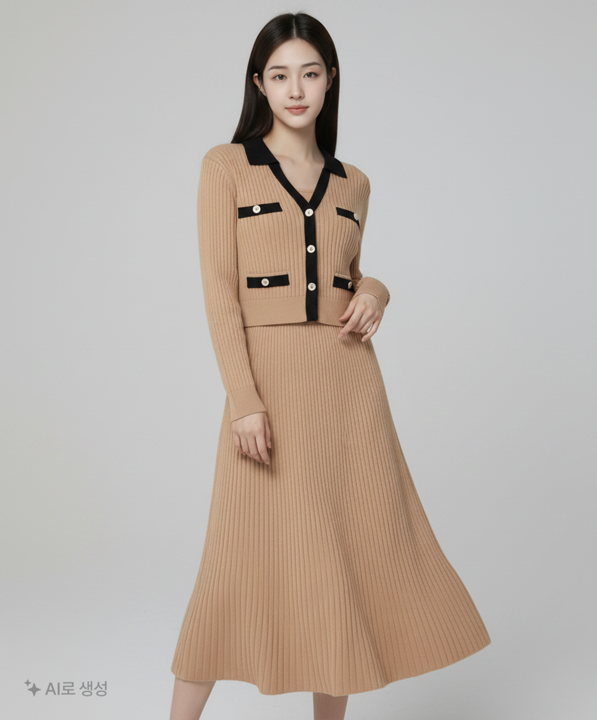마리끌레르(MARIE CLAIRE) 미디 원피스 FREE