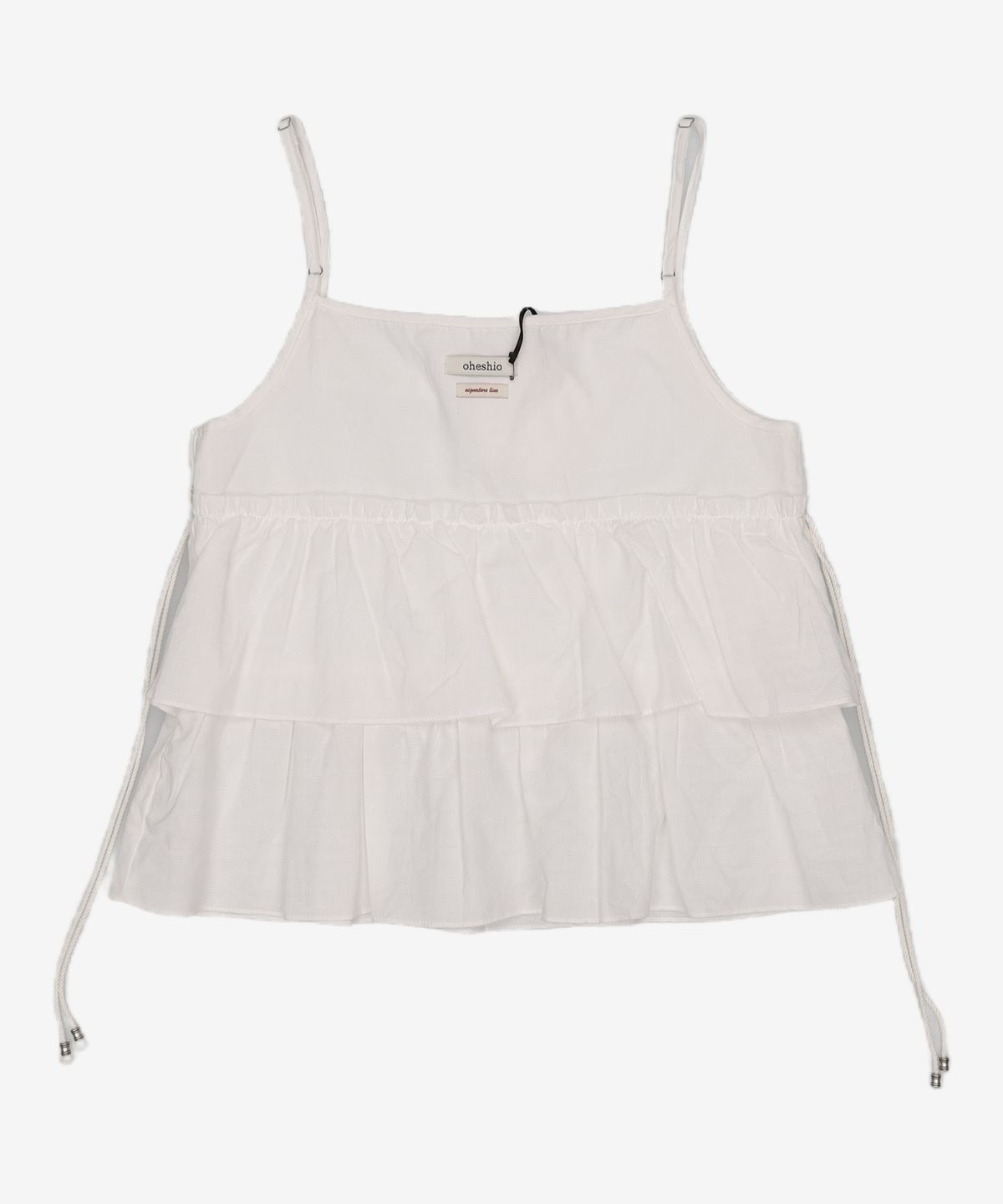 오헤시오(OHESHIO) CUTTING CANCAN SLEEVELESS, IVORY XS