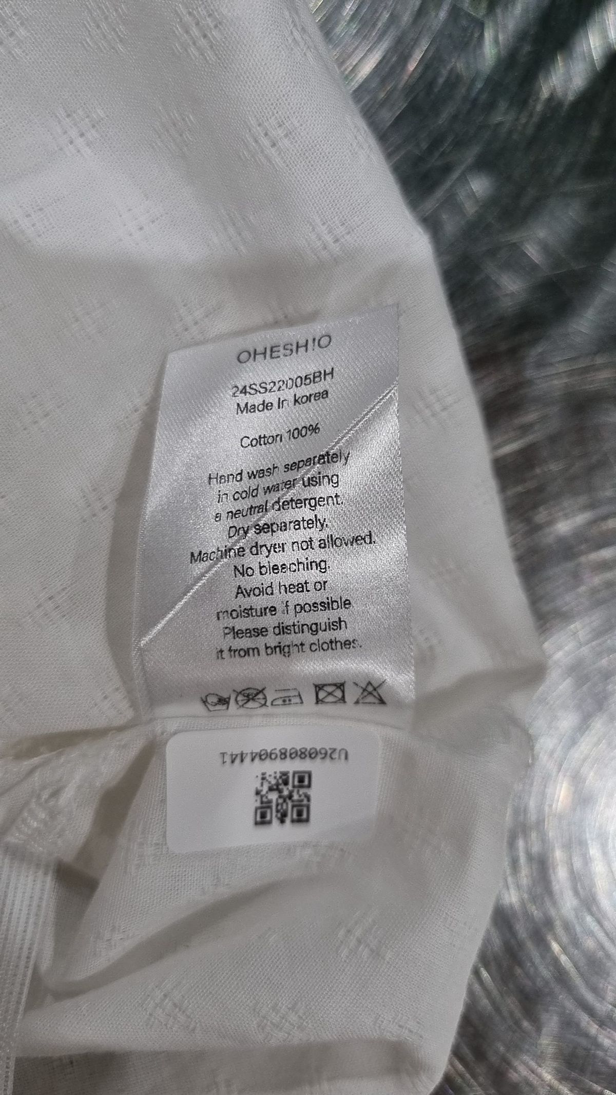오헤시오(OHESHIO) CUTTING CANCAN SLEEVELESS, IVORY XS