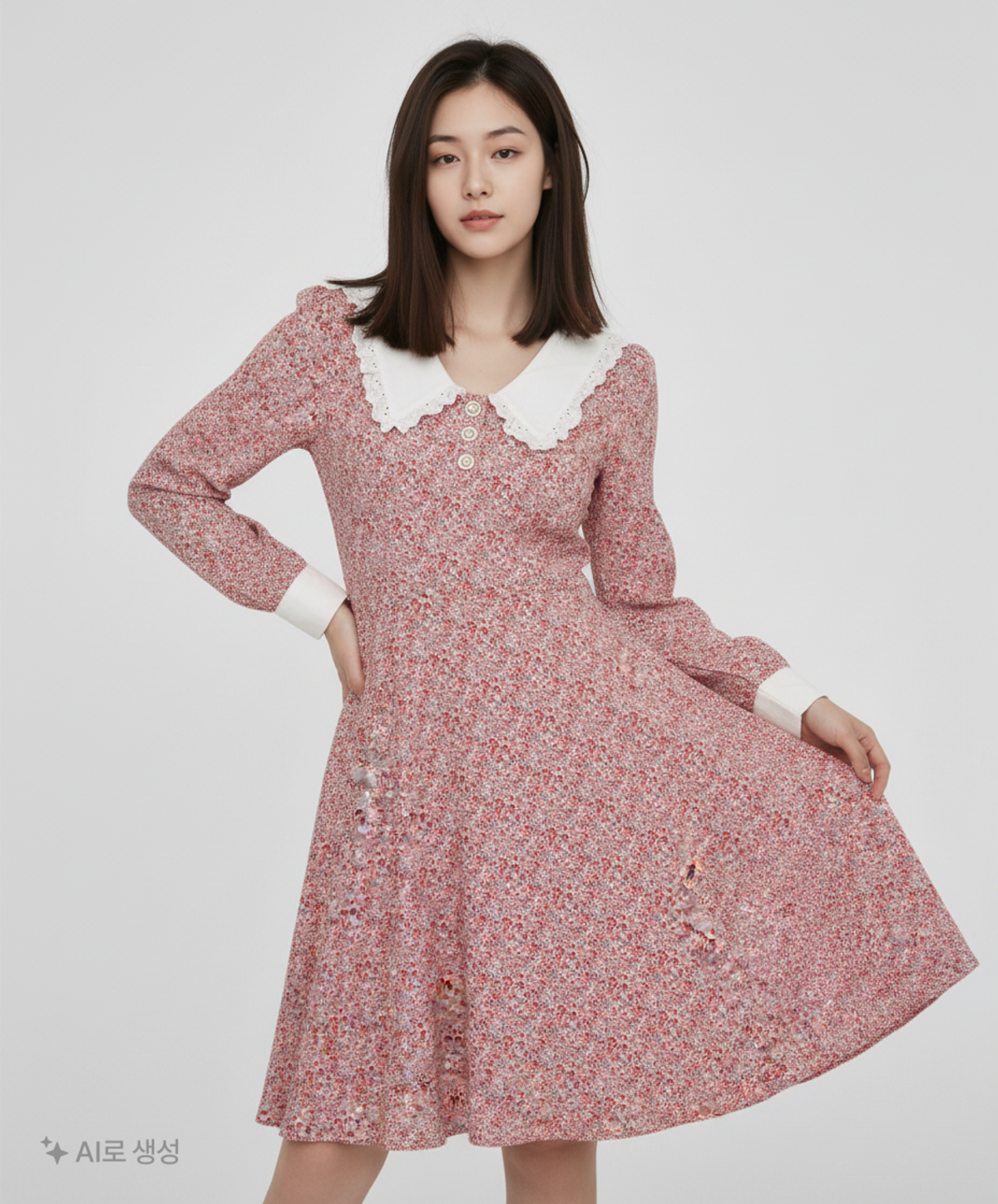 살롱 드 욘(SALON DE YOHN) 미니 원피스 S