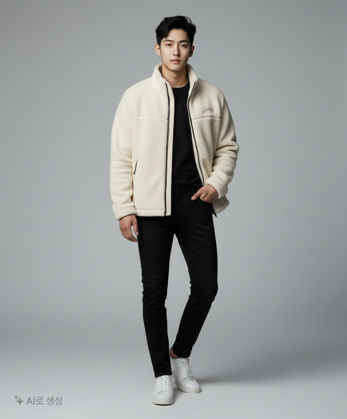 게스(GUESS) 플리스 M