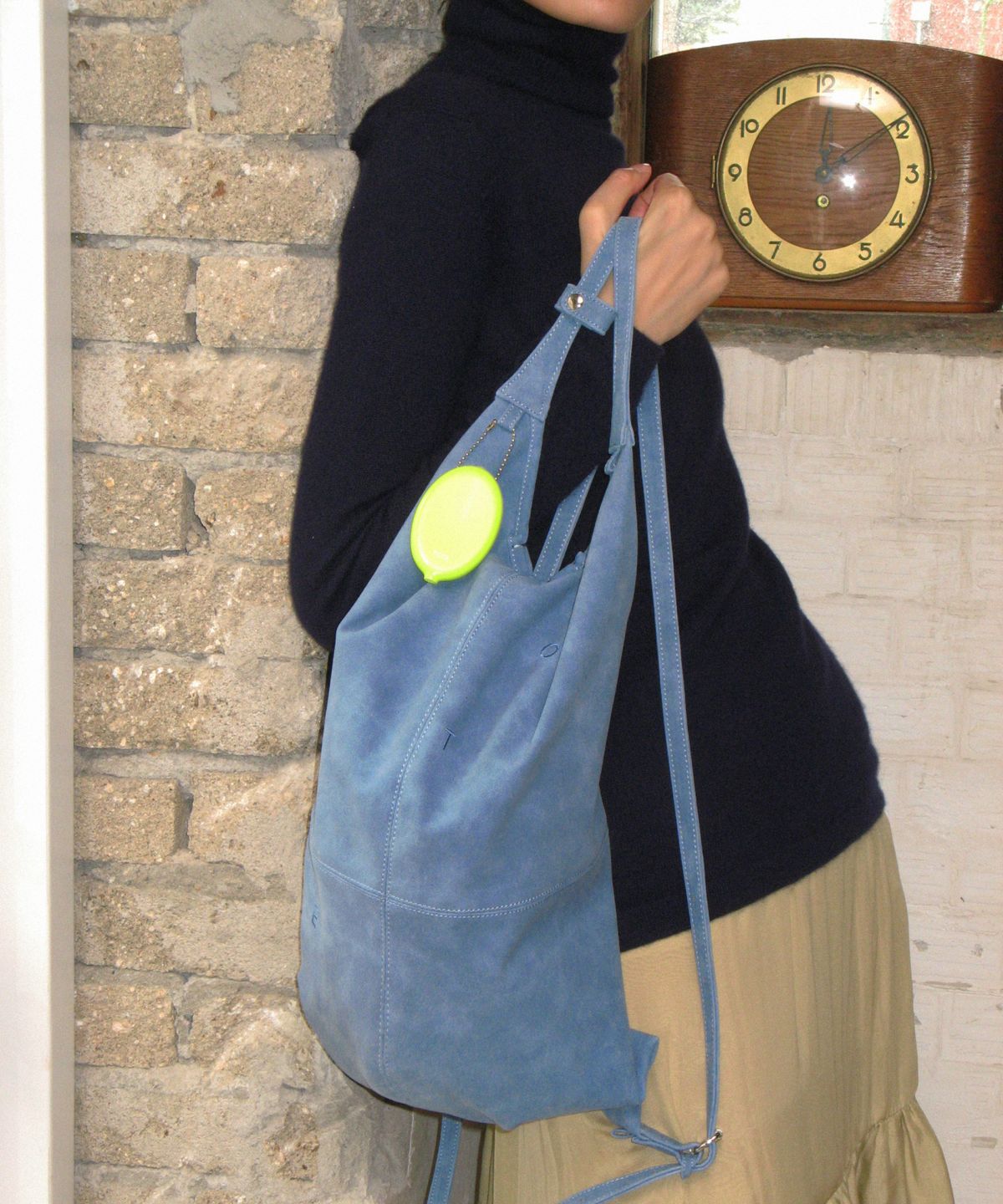 포테(POTE) [1차:9/18예약출고] 0014 3-Way Flow Bag_Powder Blue