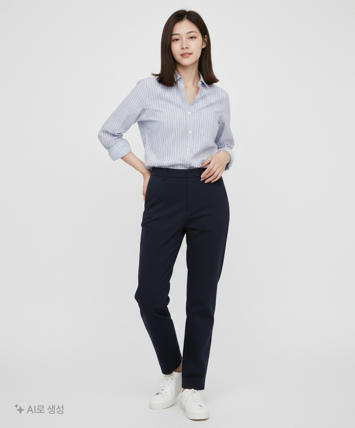 지오다노(GIORDANO) 캐주얼 셔츠 90