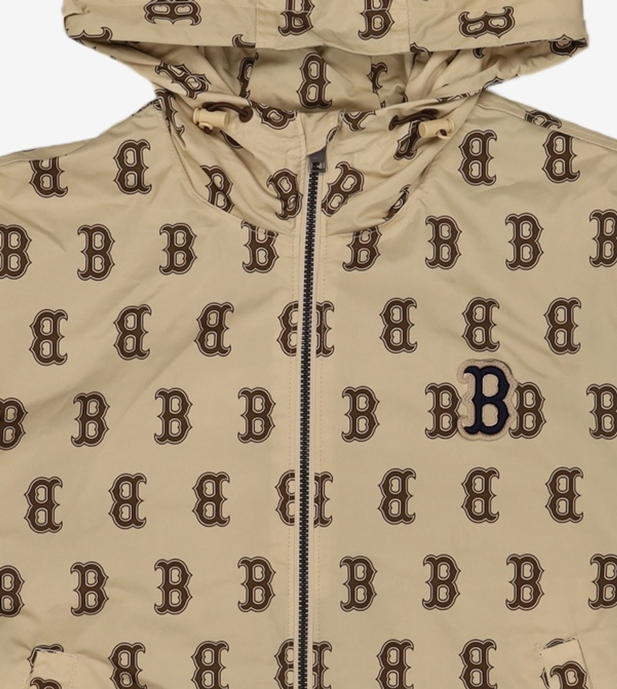 엠엘비(MLB) 모노그램 올오버 프린트 바람막이 B (Beige) S