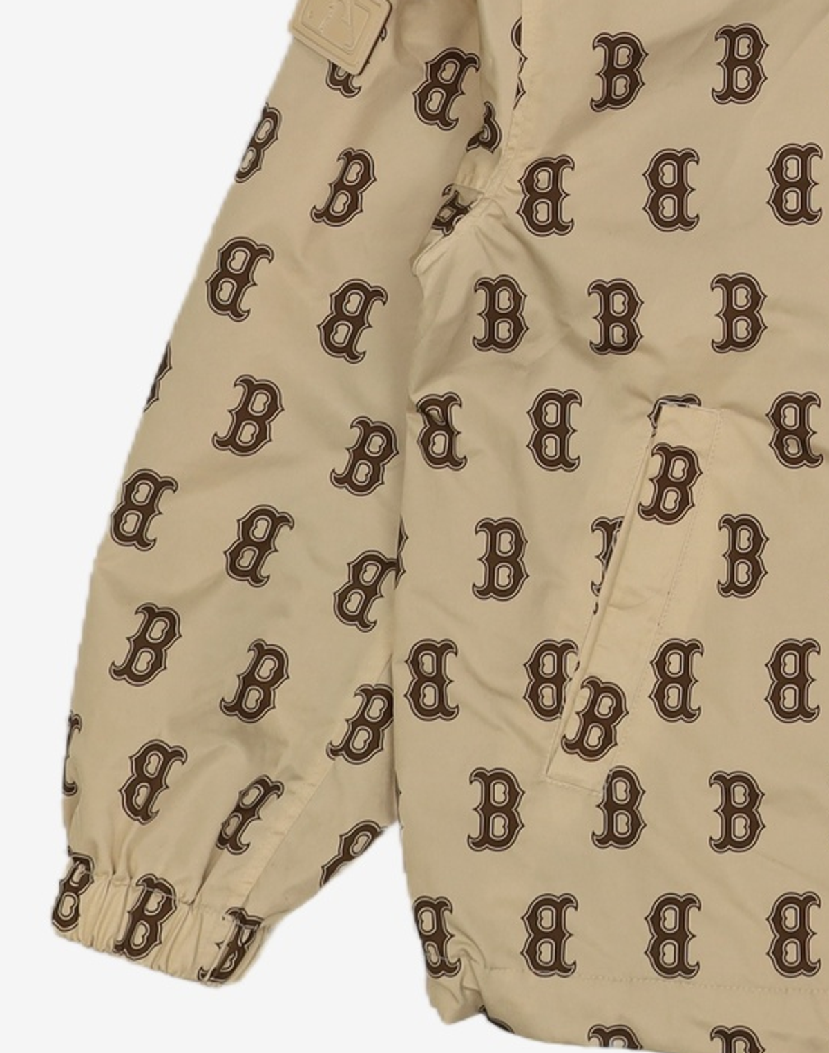 엠엘비(MLB) 모노그램 올오버 프린트 바람막이 B (Beige) S