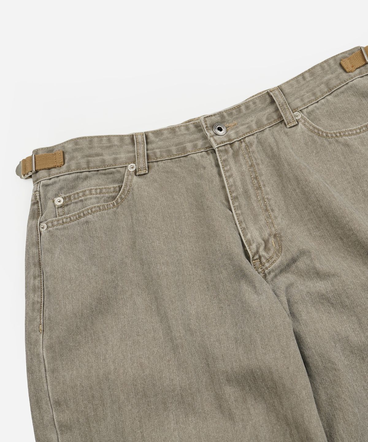 프리즘웍스(FRIZMWORKS) FIELD ADJUSTER HBT PANTS _ BROWN
