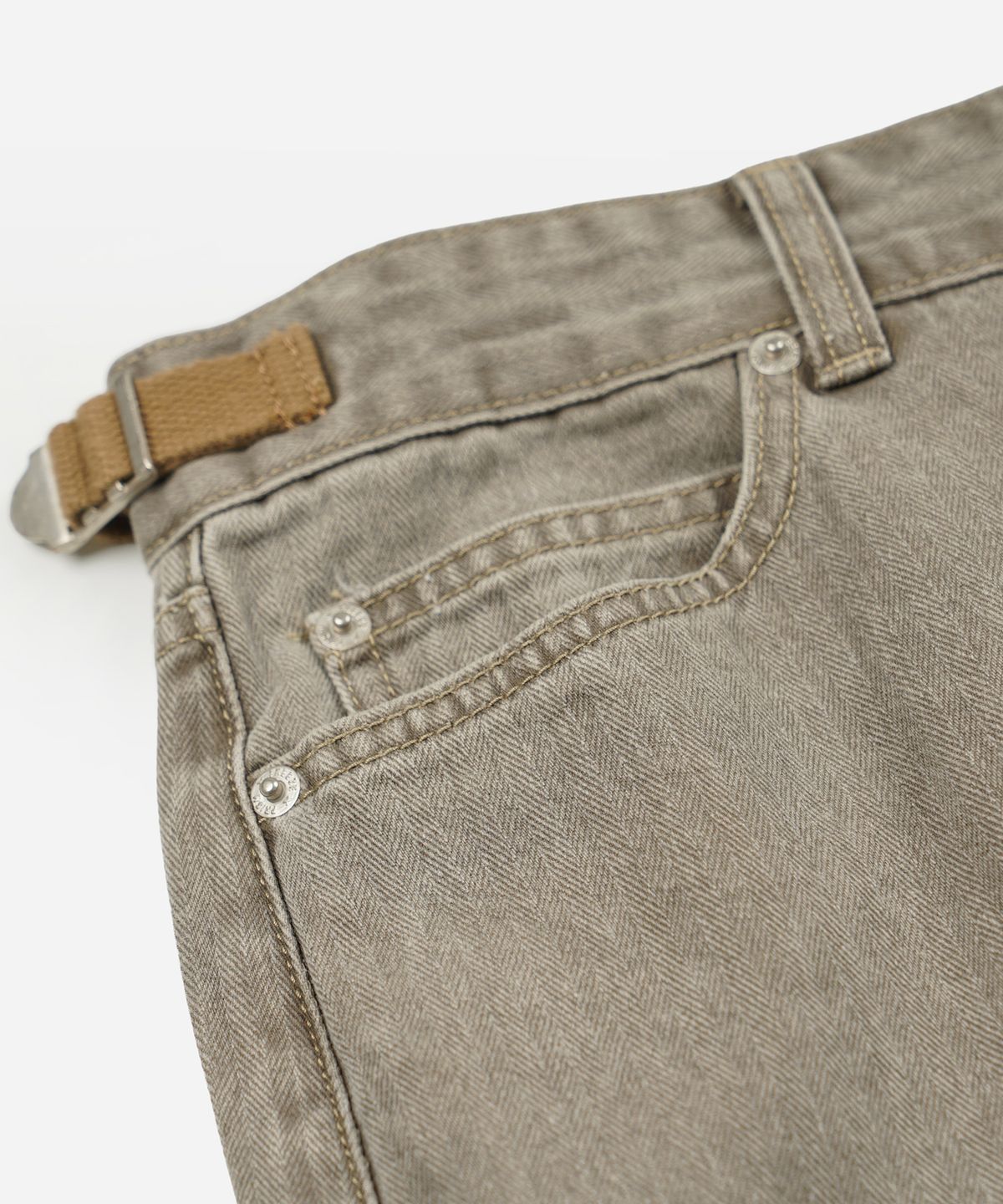 프리즘웍스(FRIZMWORKS) FIELD ADJUSTER HBT PANTS _ BROWN