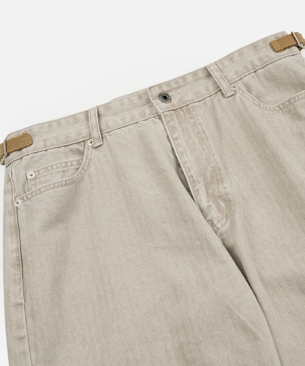 프리즘웍스(FRIZMWORKS) FIELD ADJUSTER HBT PANTS _ BEIGE
