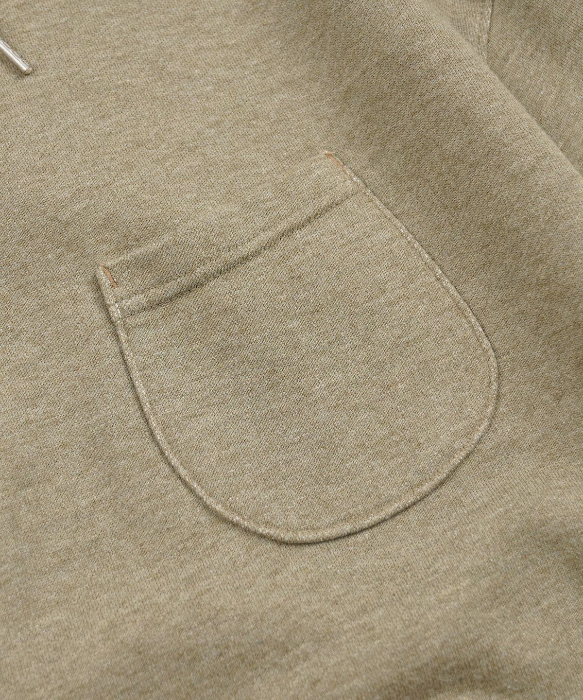 프리즘웍스(FRIZMWORKS) COLOR BLOCK POCKET HOODY _ MUSTARD