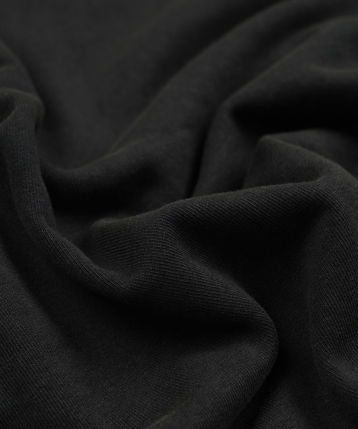 프리즘웍스(FRIZMWORKS) VINTAGE DYEING HALF ZIP SWEAT _ VINTAGE BLACK