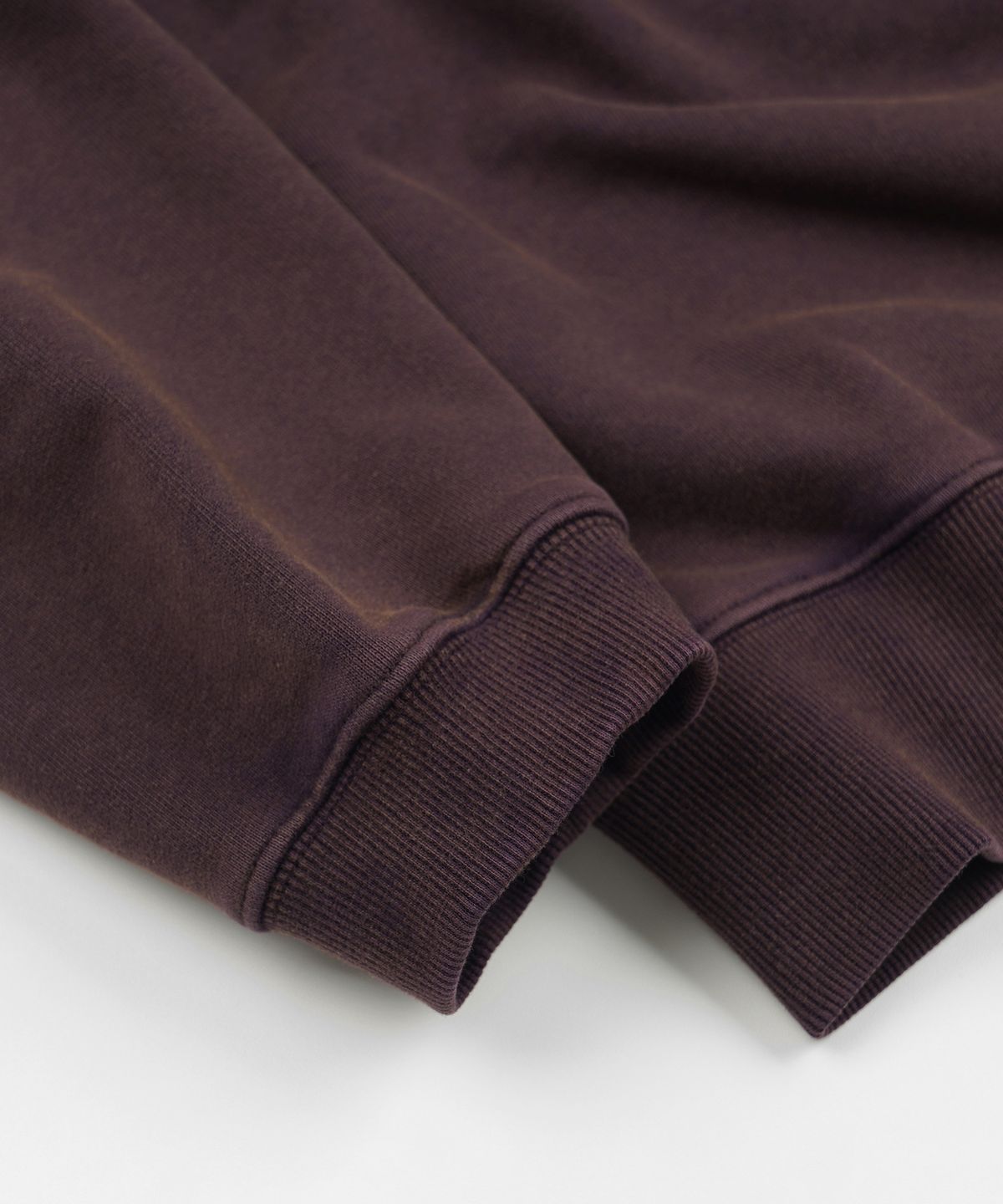 프리즘웍스(FRIZMWORKS) VINTAGE DYEING HALF ZIP SWEAT _ VINTAGE PURPLE