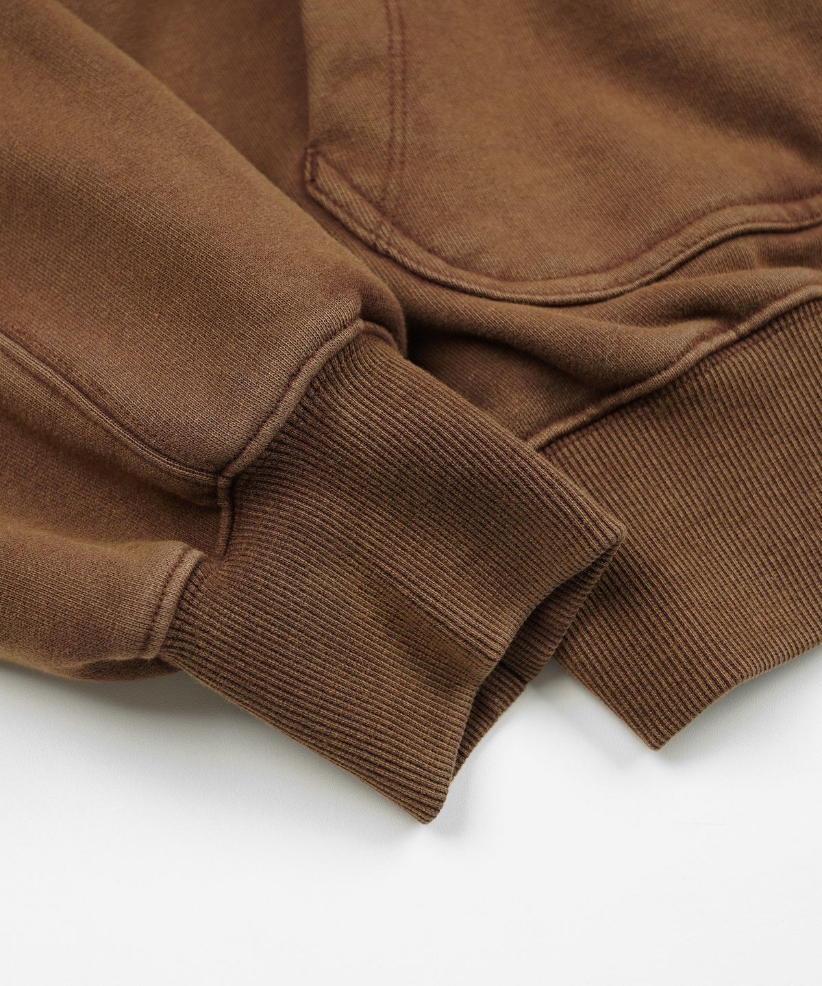 프리즘웍스(FRIZMWORKS) HOP ON HOODY _ WASHED BROWN