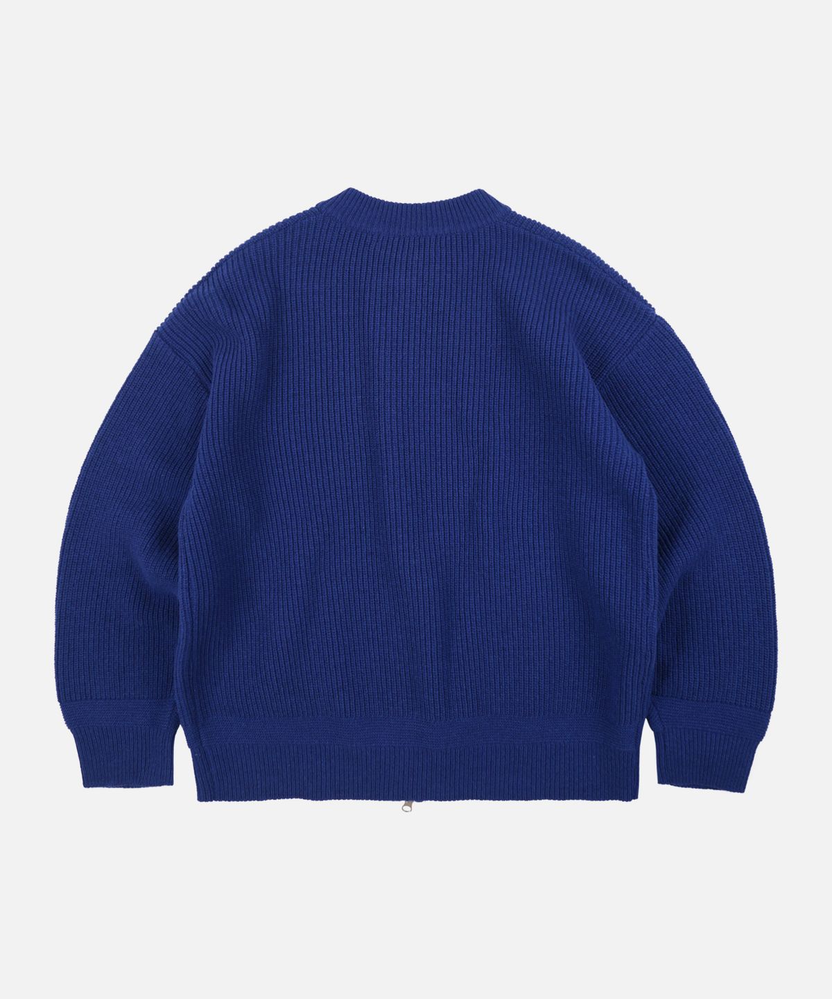 프리즘웍스(FRIZMWORKS) WOOL DECK ZIP UP CARDIGAN _ COBALT BLUE