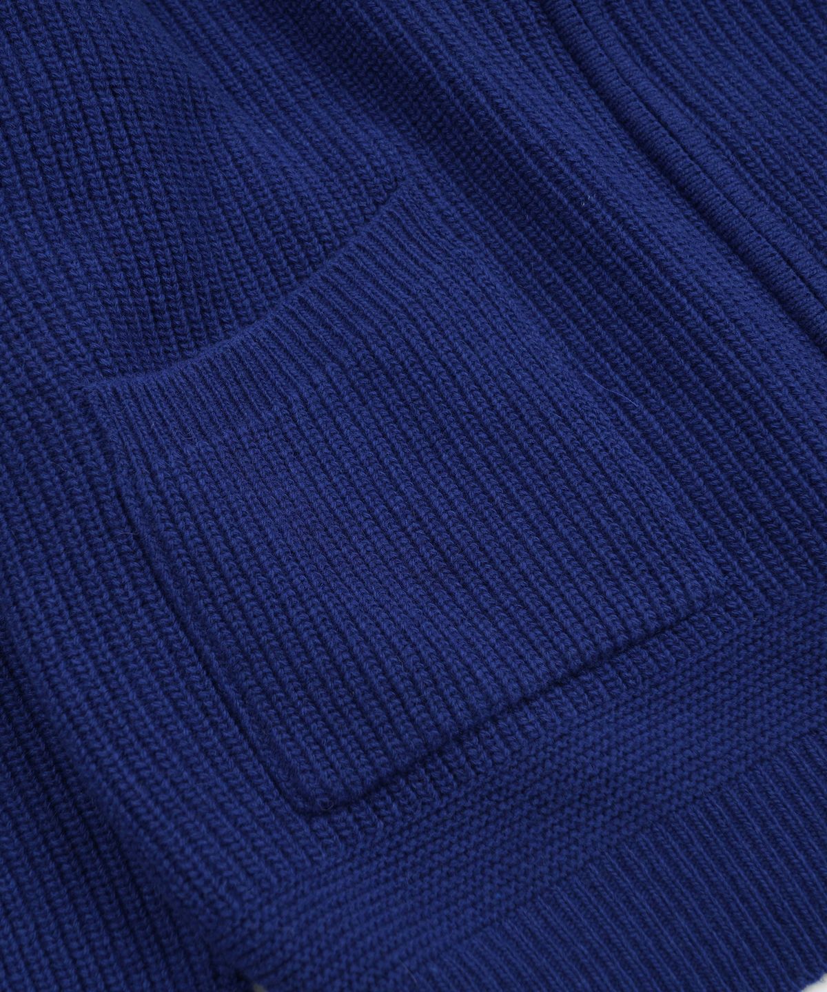 프리즘웍스(FRIZMWORKS) WOOL DECK ZIP UP CARDIGAN _ COBALT BLUE