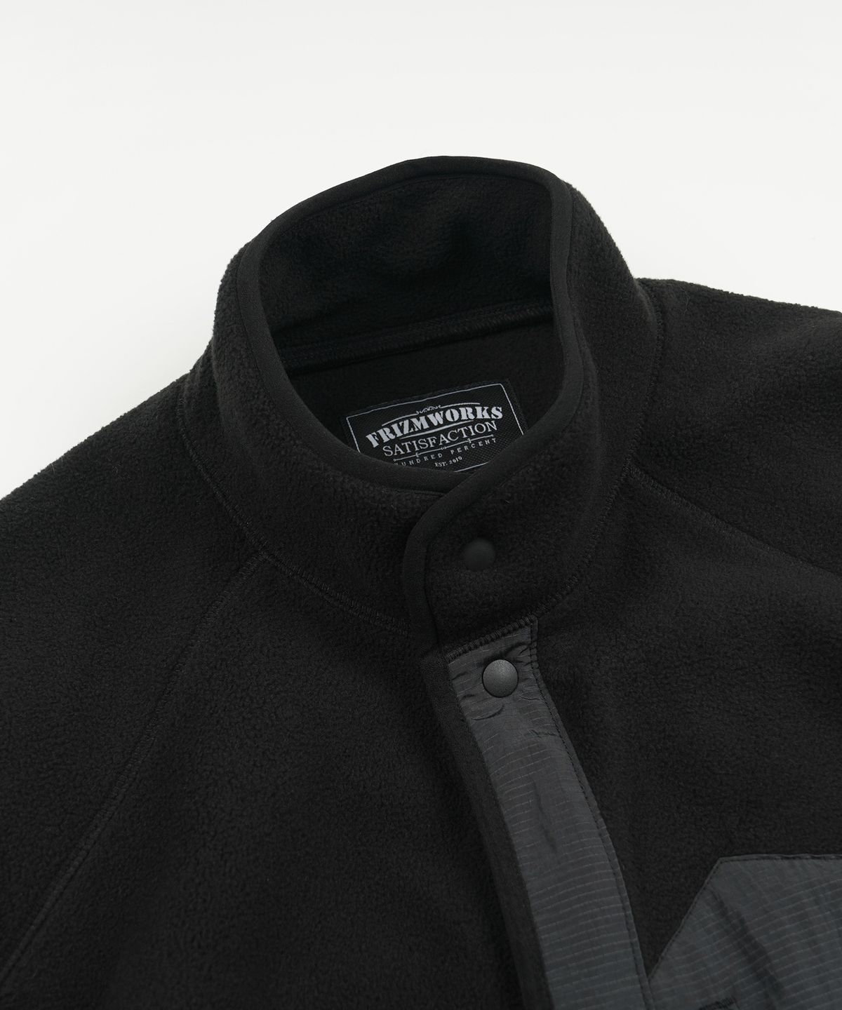 프리즘웍스(FRIZMWORKS) ANDES FLEECE JACKET _ BLACK