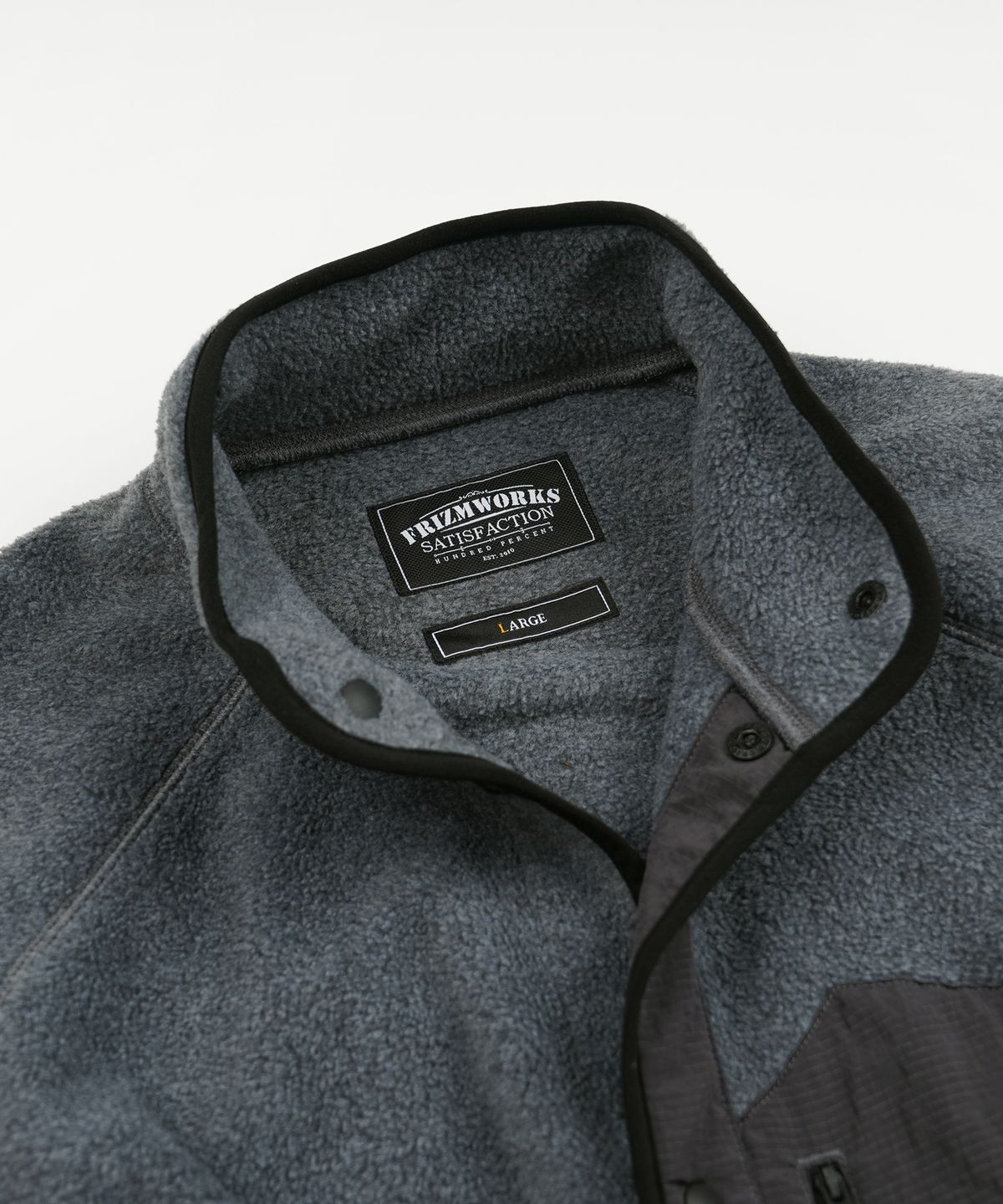 프리즘웍스(FRIZMWORKS) ANDES FLEECE JACKET _ GRAY