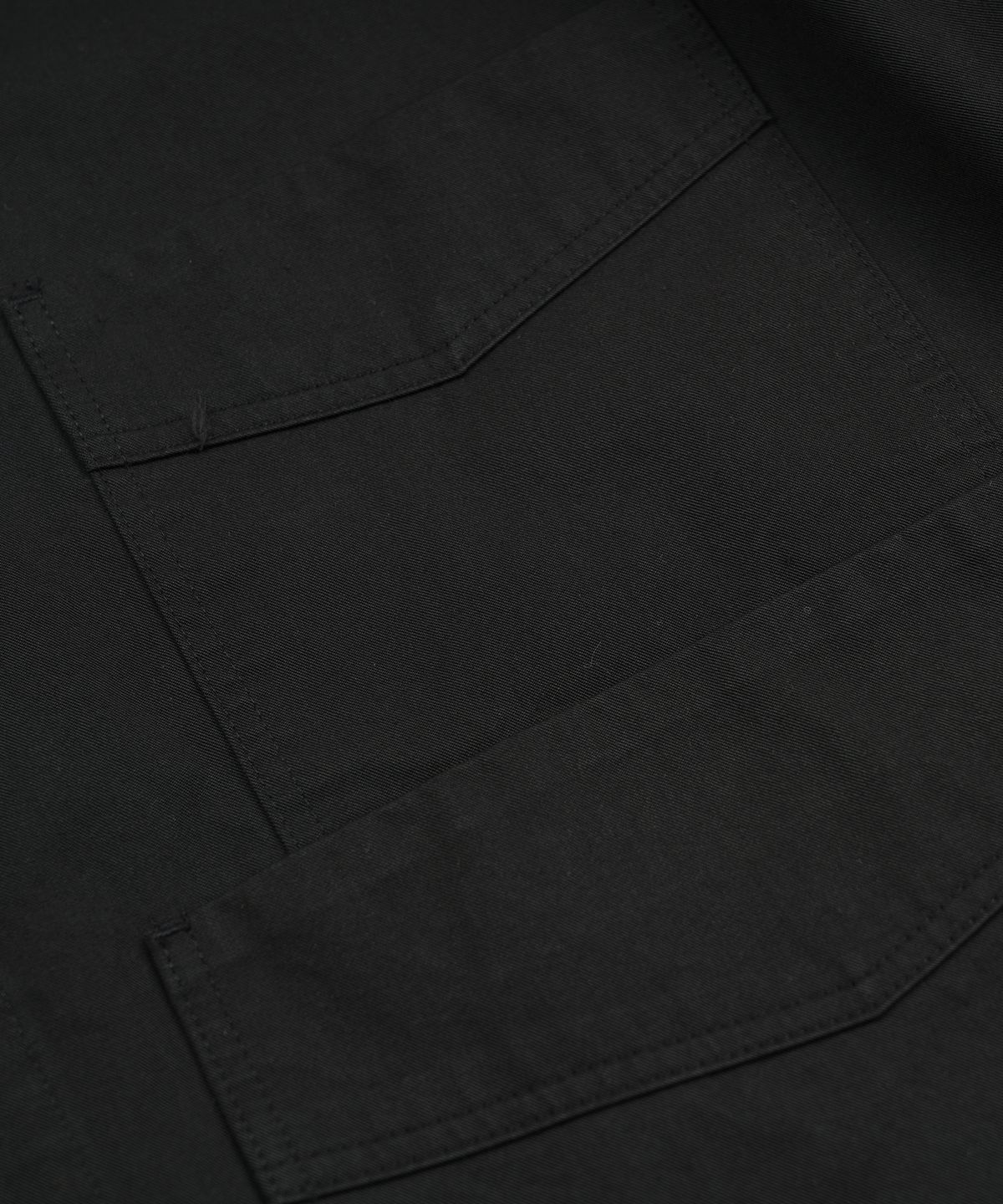 프리즘웍스(FRIZMWORKS) DOUBLE POCKET COVERALL JACKET _ BLACK