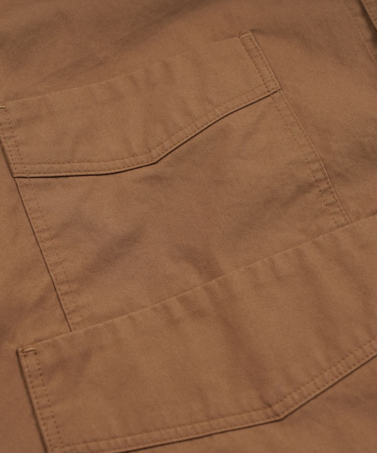 프리즘웍스(FRIZMWORKS) DOUBLE POCKET COVERALL JACKET _ BROWN