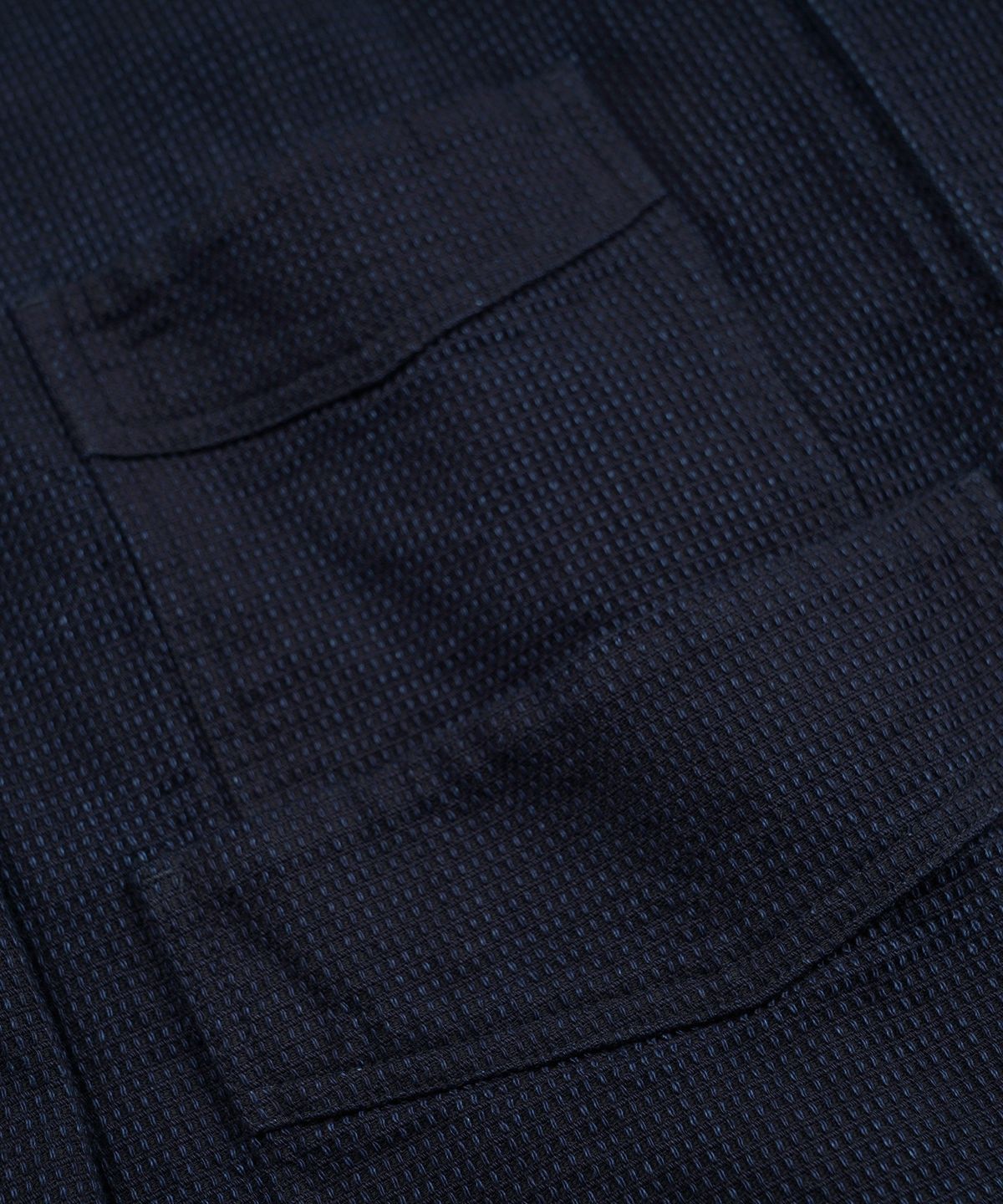 프리즘웍스(FRIZMWORKS) DOUBLE POCKET COVERALL JACKET _ SASHIKO INDIGO