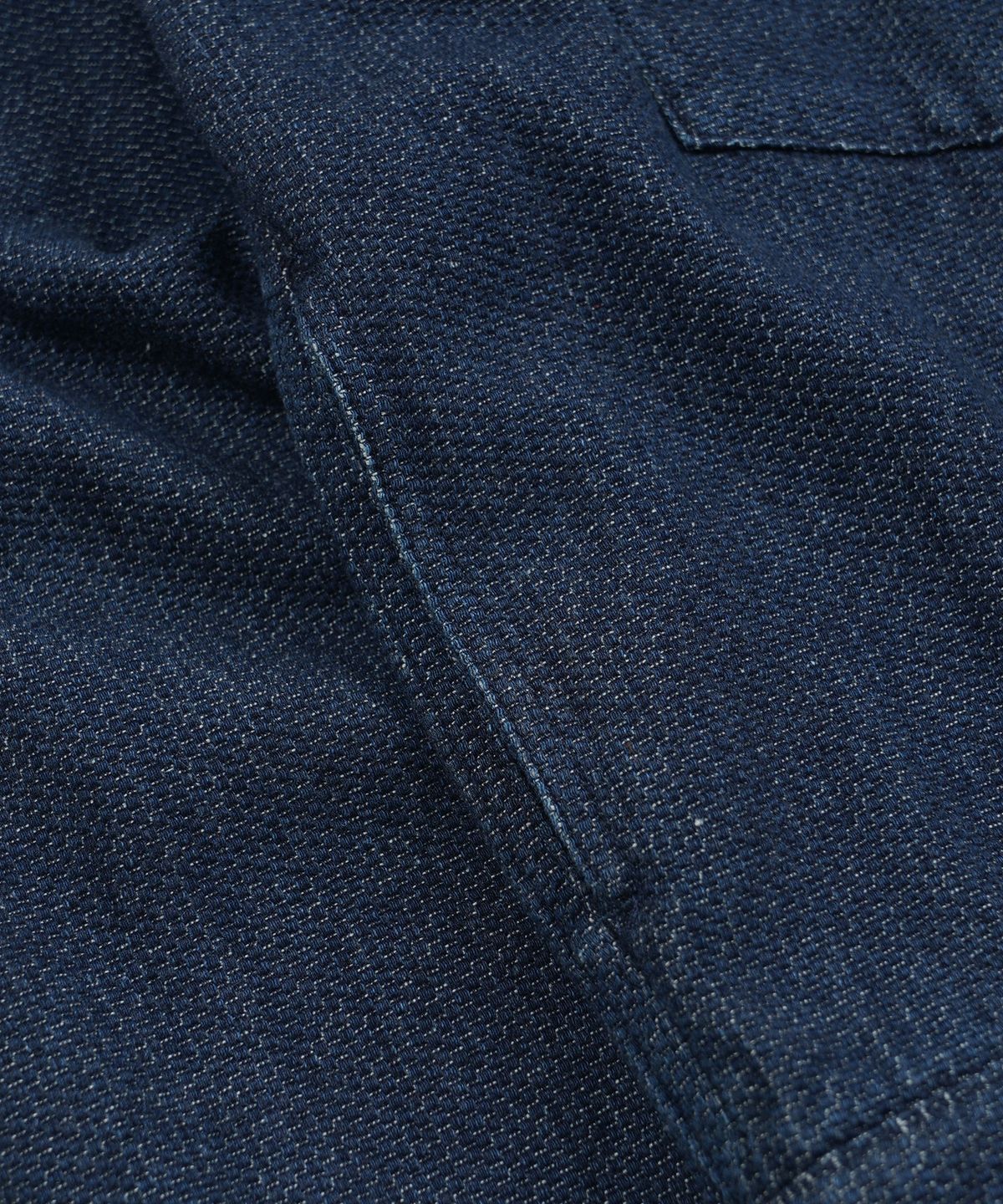 프리즘웍스(FRIZMWORKS) SASHIKO DENIM TRUCKER JACKET _ INDIGO