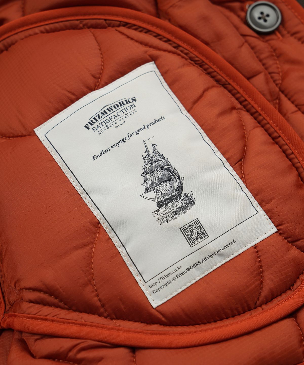 프리즘웍스(FRIZMWORKS) OSCAR FISHTAIL JACKET 003 _ BROWN