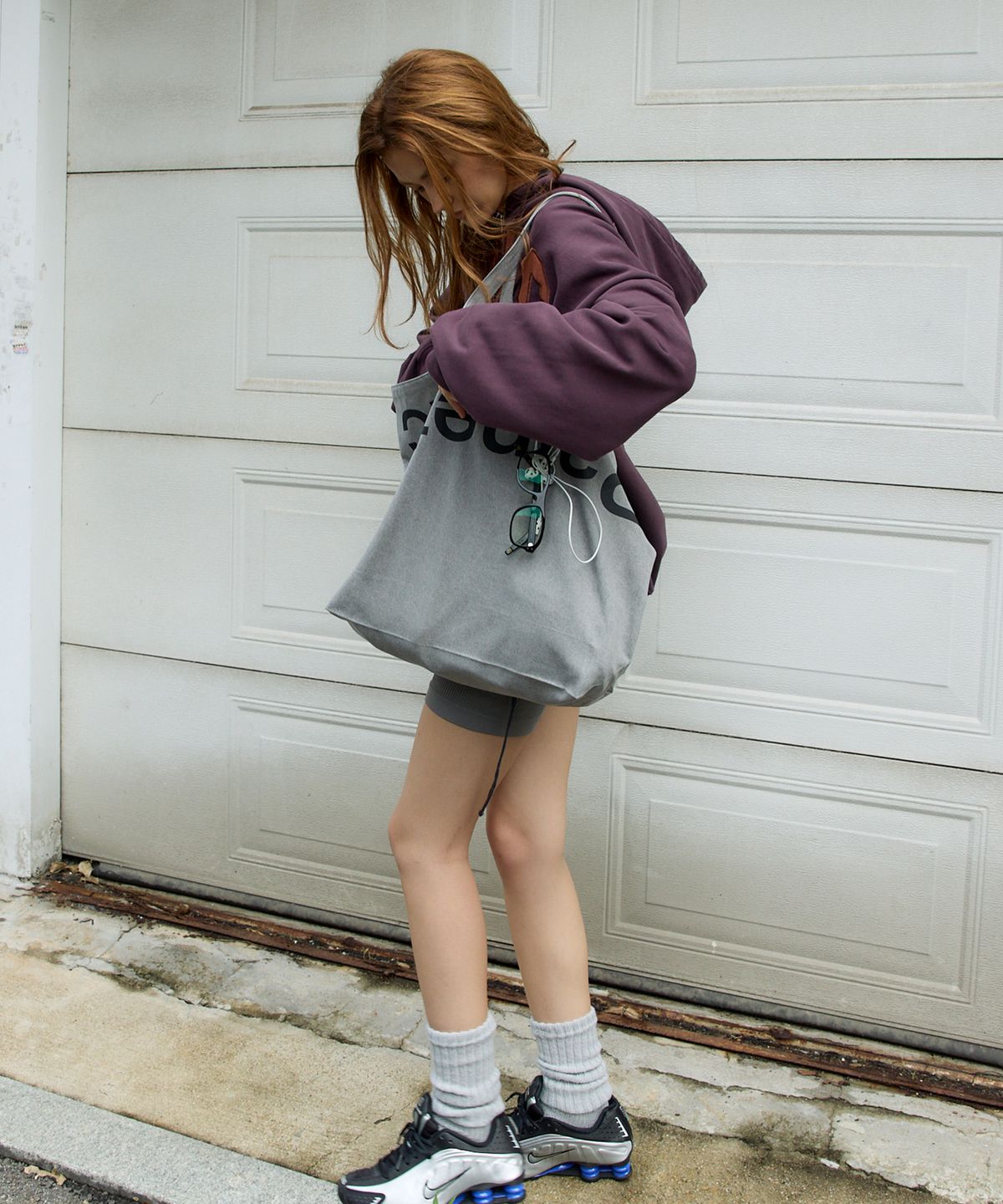 페이네틱(PAINETIC) Painetic Cotton Shoulder Bag (GREY)
