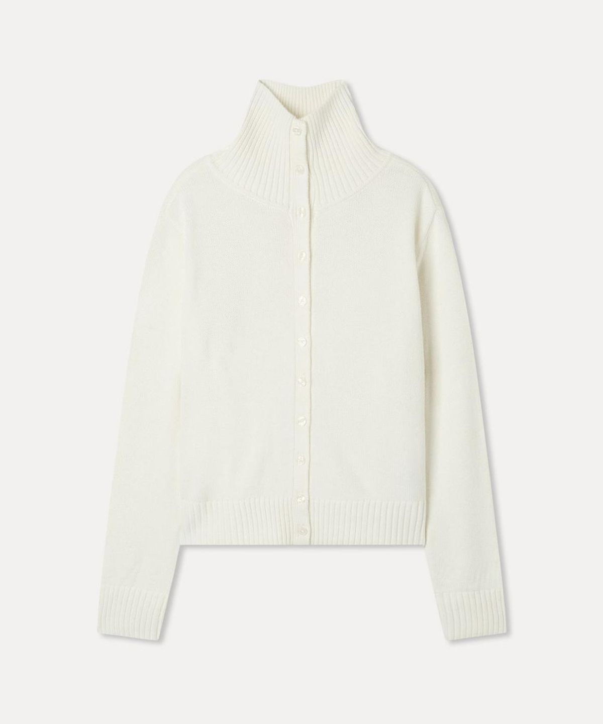 미쏘(MIXXO) [에센셜] 하이넥 가디건_MIWCKGT01T