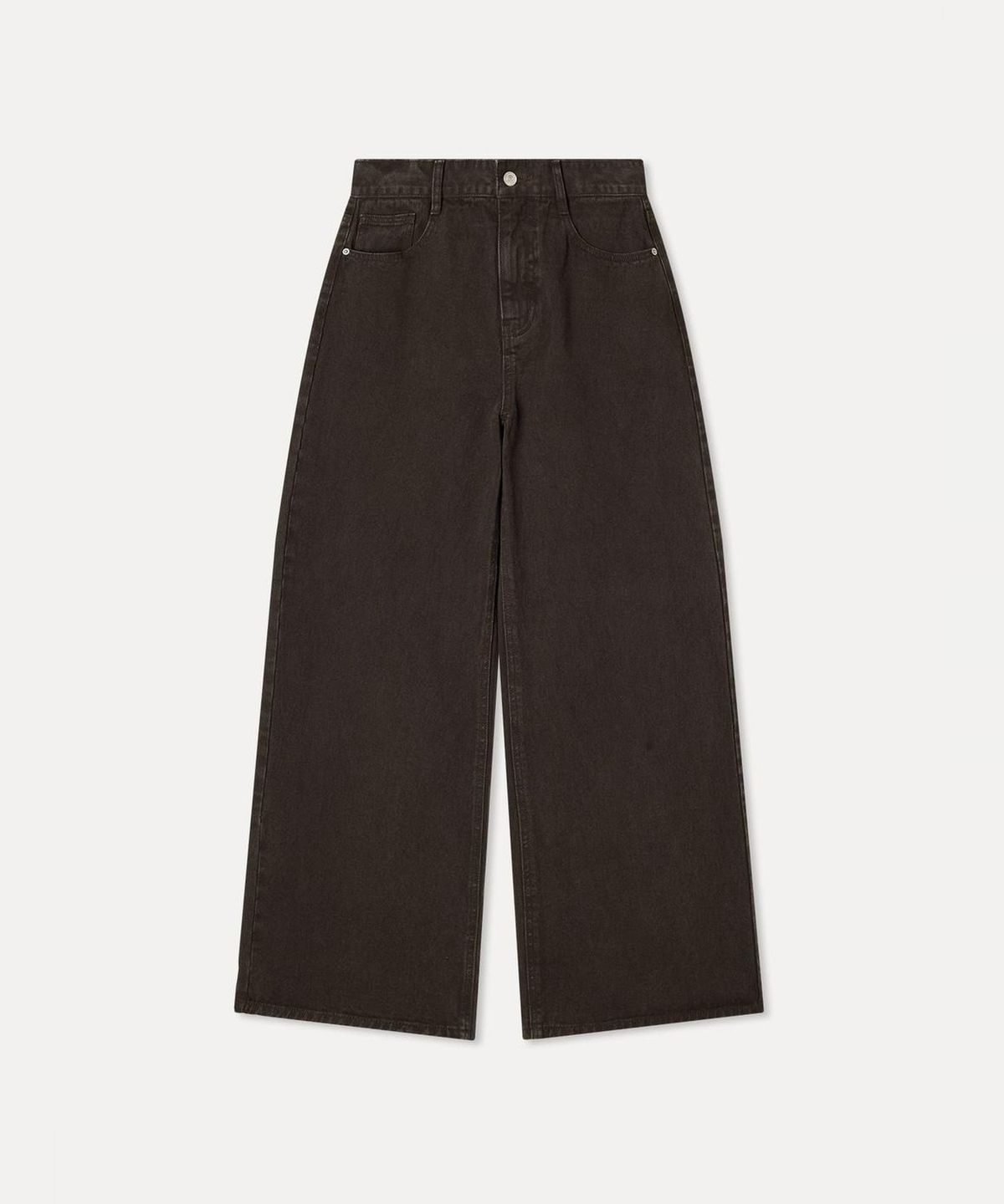 미쏘(MIXXO) 컬러다잉 와이드핏 데님_MIWTJGT13J