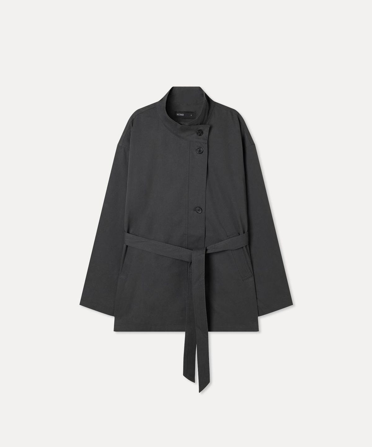 미쏘(MIXXO) 하프 트렌치코트_MIWJTG92QB