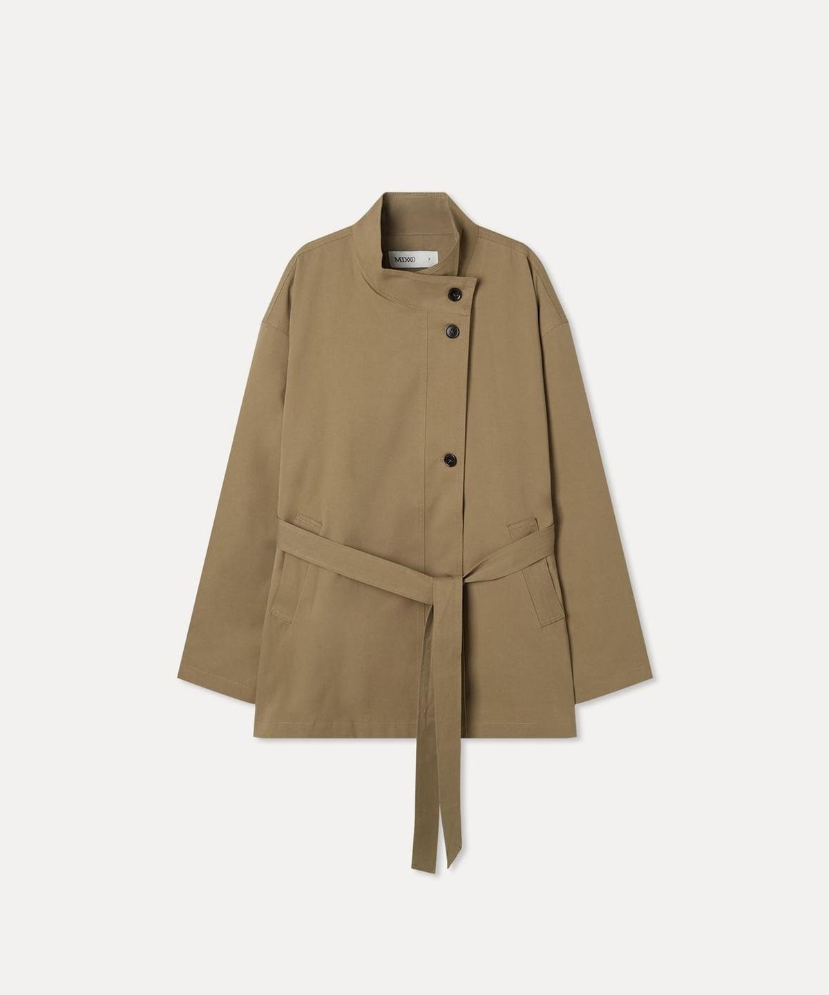 미쏘(MIXXO) 하프 트렌치코트_MIWJTG92QB
