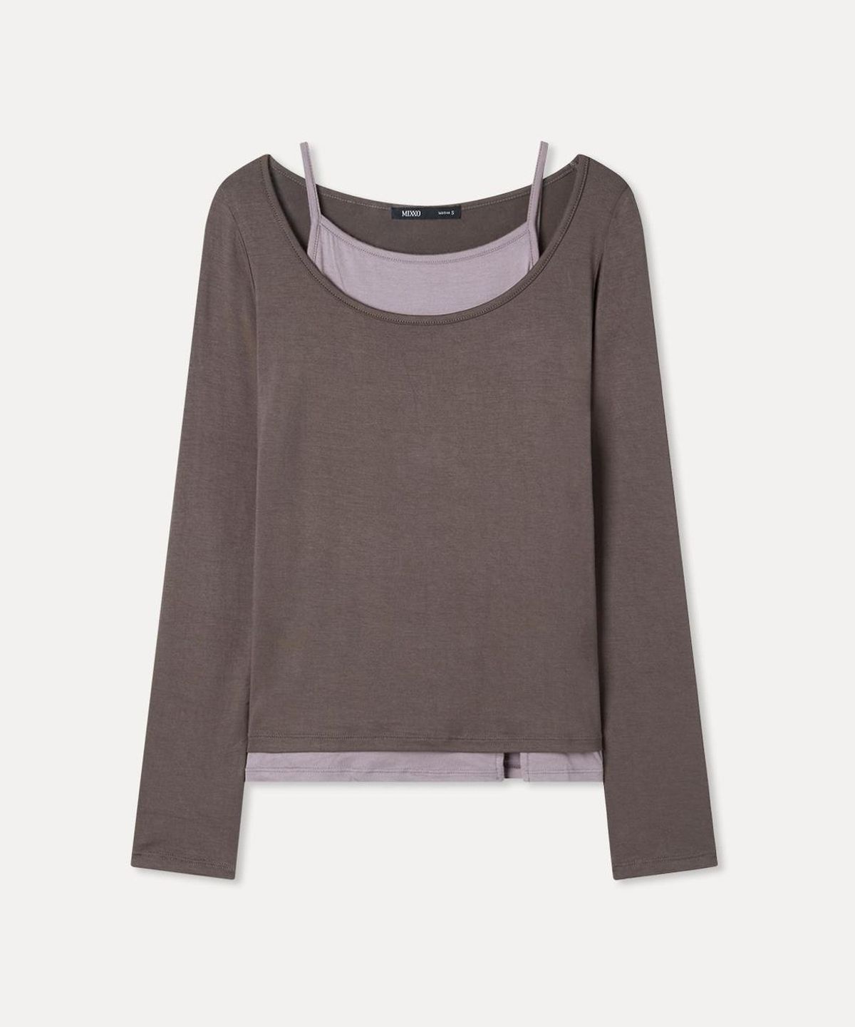 미쏘(MIXXO) 레이어드 긴팔 티셔츠_MIWLWG903A