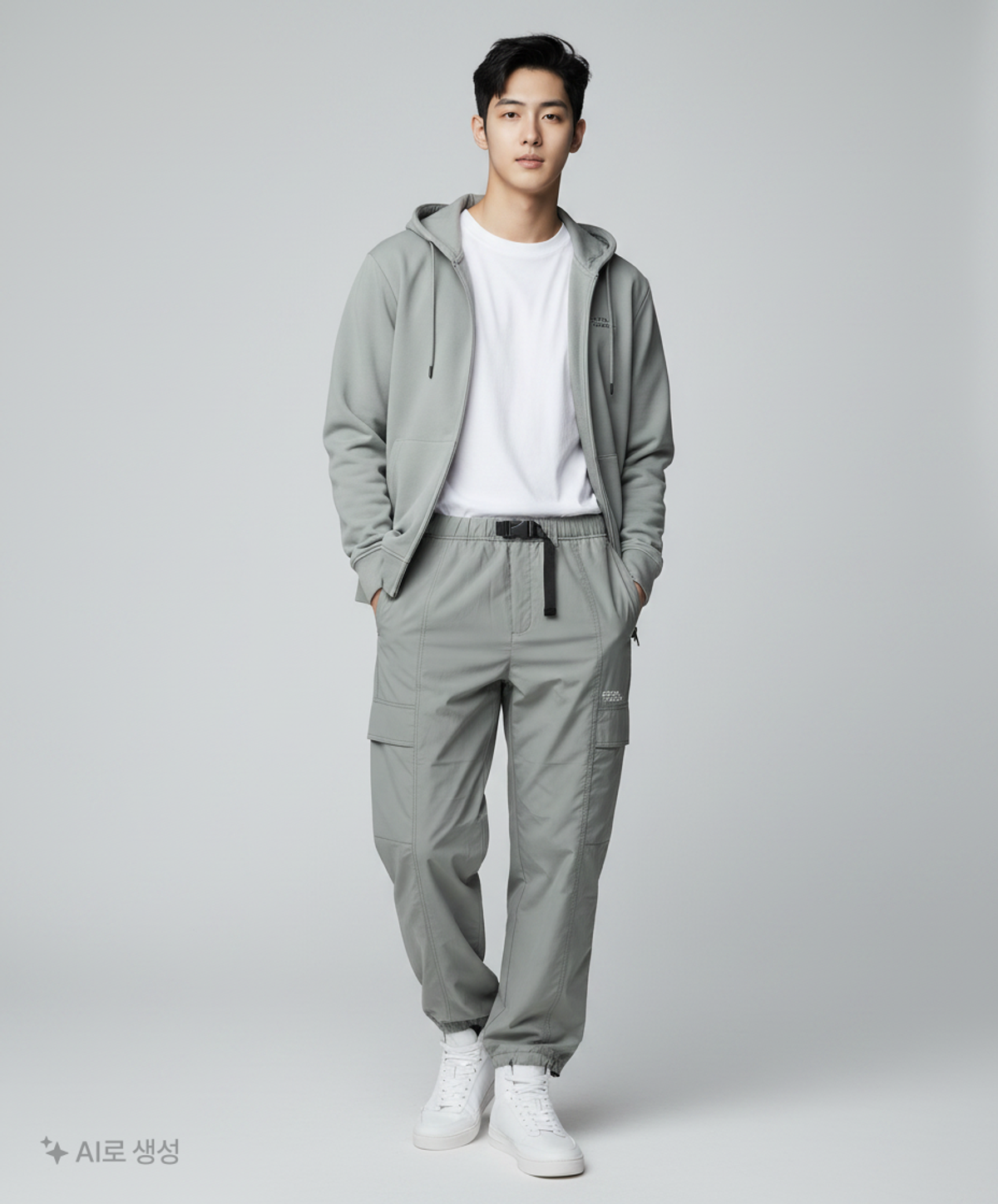 오션퍼시픽(OCEANPACIFIC) POLY CARGO PANTS [2 COLOR] L