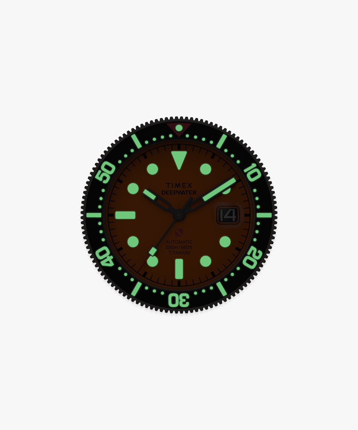 타이맥스(TIMEX) 딥워터 리프200 티타늄 오토매틱 워터프루프 잠수시계 41mm