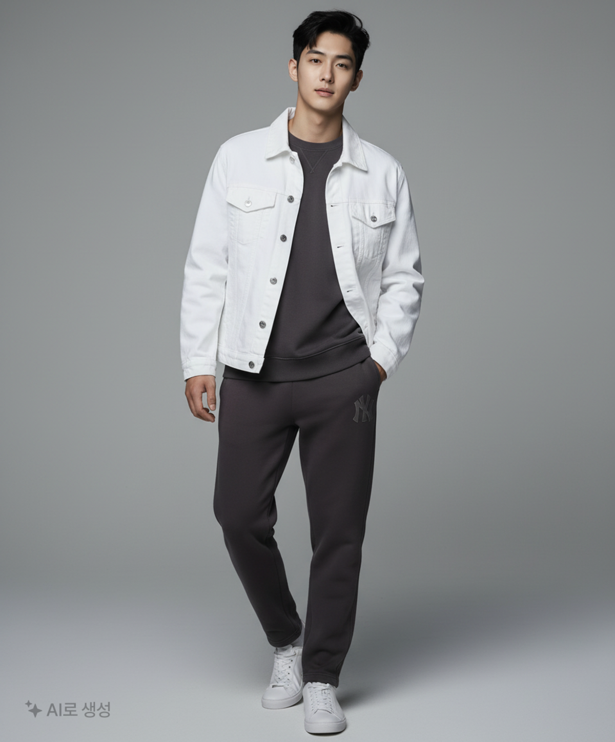 엠엘비(MLB) 베이직 트레이닝팬츠 (셋업) NY (Black) M