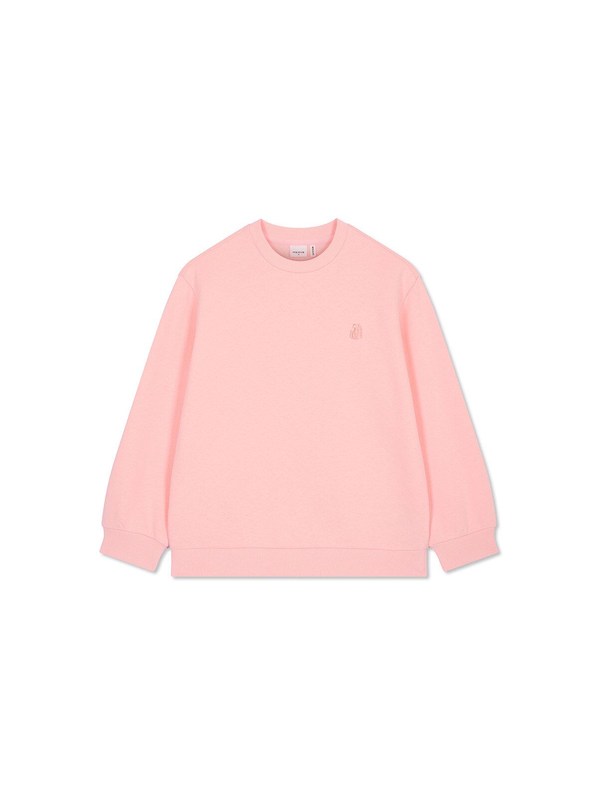 폴햄키즈(POLHAM KIDS) 공용 플리스 레귤러핏 맨투맨_PKG4TR3811