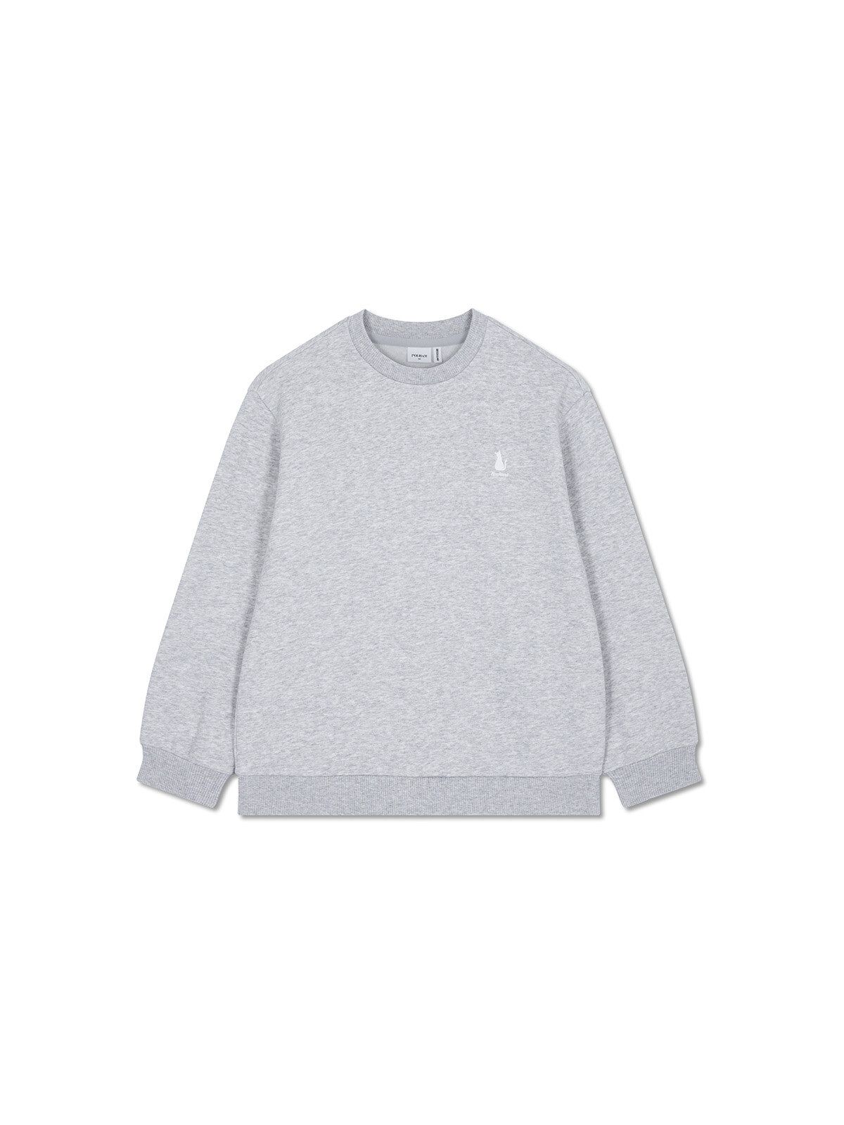 폴햄키즈(POLHAM KIDS) 공용 플리스 레귤러핏 맨투맨_PKG4TR3811