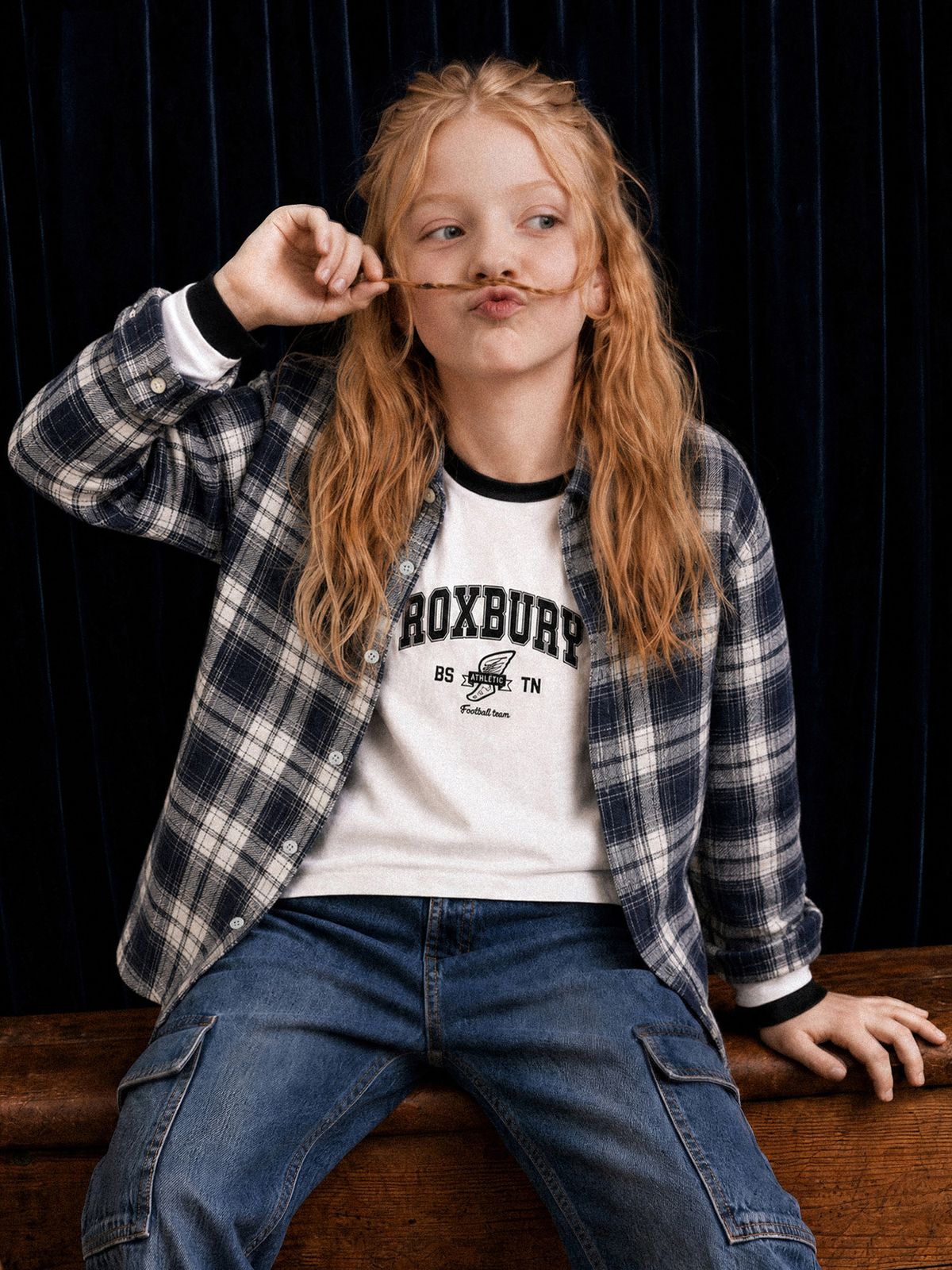 폴햄키즈(POLHAM KIDS) 공용 코튼 루즈핏 긴팔티 _PKG4TS3011