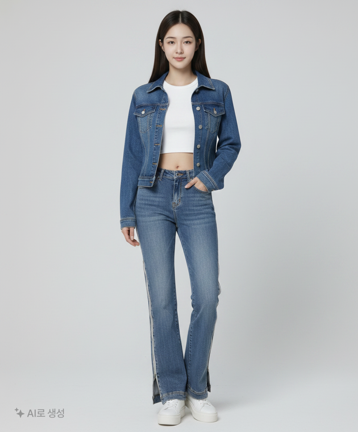 랑거(LANGER) 청/데님 팬츠 S