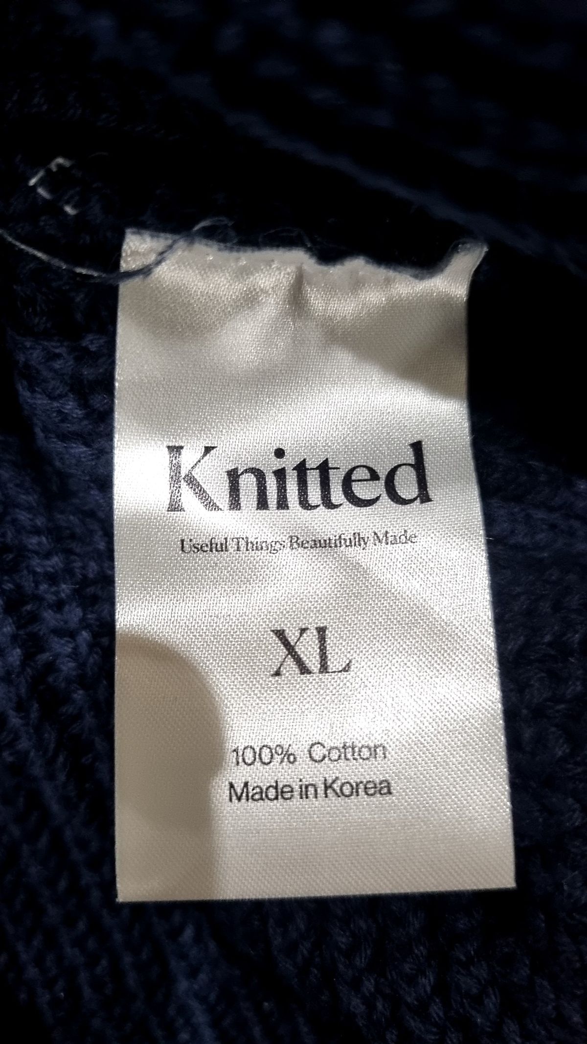 니티드(KNITTED) 니트/스웨터 XL