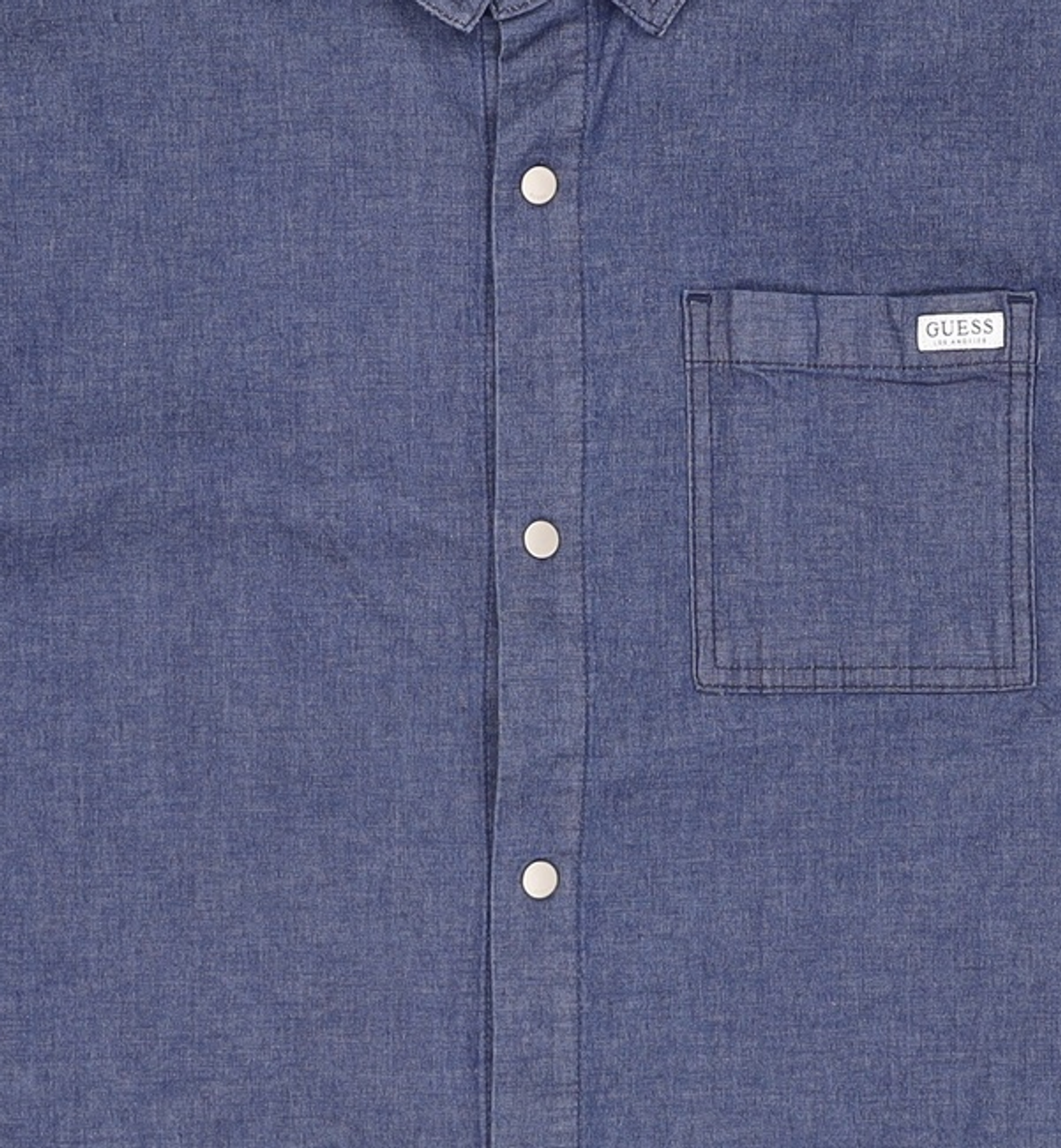 게스(GUESS) 2color 남성 샴브레이 반팔셔츠 KP2W08J2 L