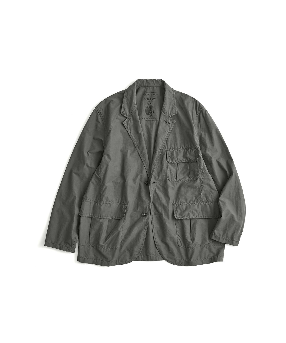 힐리먼트(HELEMENT) 필드 테크 블레이저 (SAGE GREY)