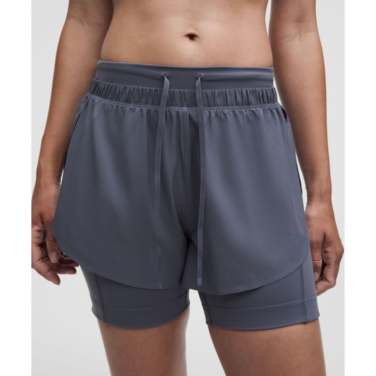 룰루레몬(LULULEMON) 스위프트 스피드 투인원 쇼츠 2.5inch  DDND DDND