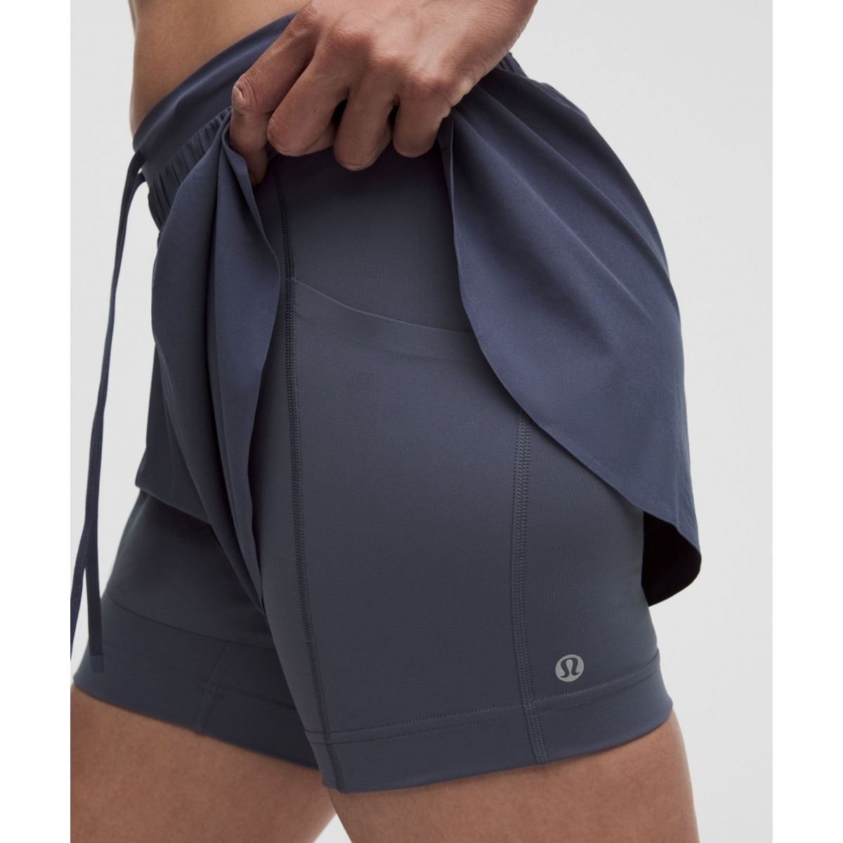 룰루레몬(LULULEMON) 스위프트 스피드 투인원 쇼츠 2.5inch  DDND DDND
