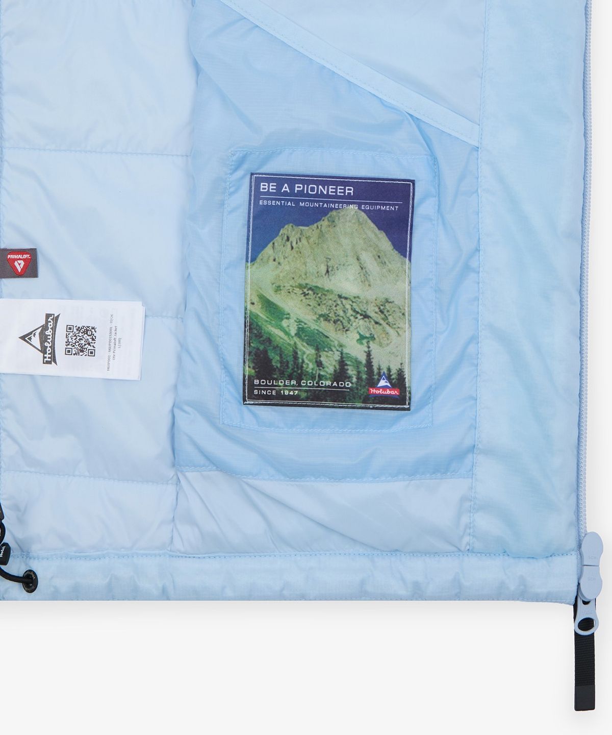 홀루바(HOLUBAR) Ute Primaloft Jacket Sky Blue