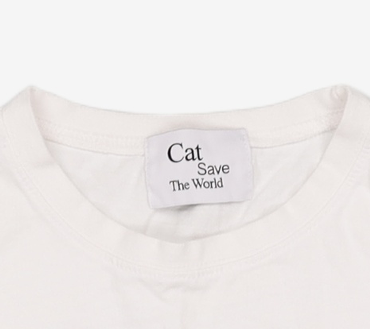 캣세이브더월드(CATSAVETHEWORLD) 반소매 티셔츠 XS