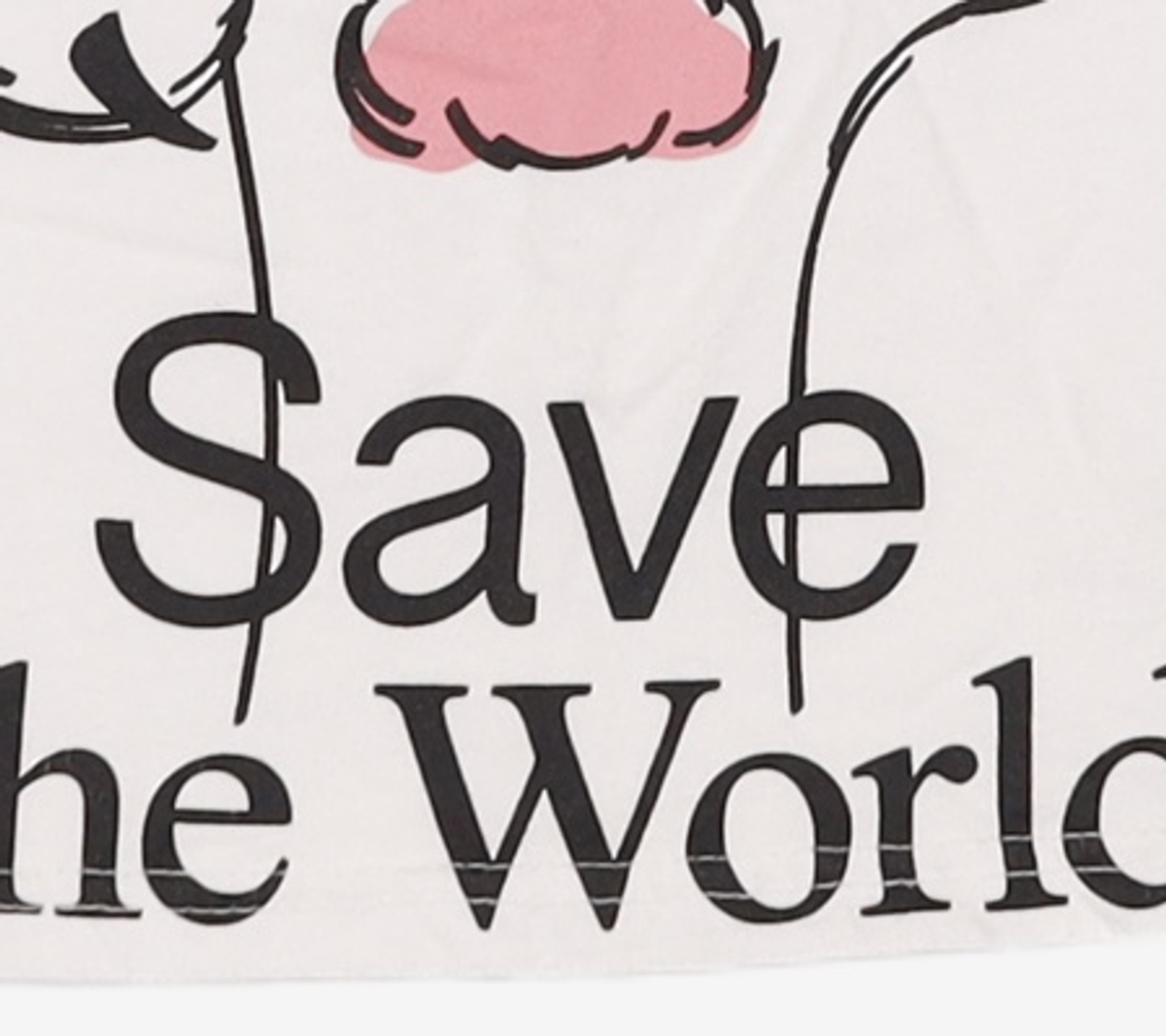 캣세이브더월드(CATSAVETHEWORLD) 반소매 티셔츠 XS