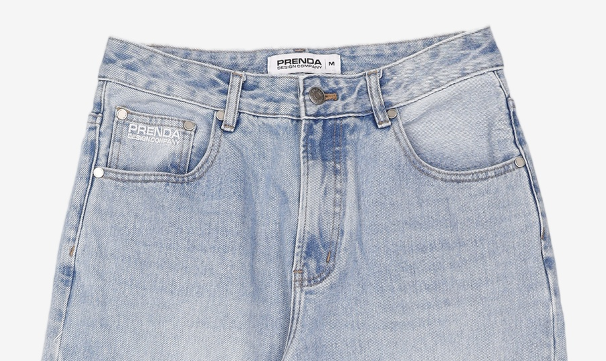 프렌다(PRENDA) 청/데님 팬츠 M